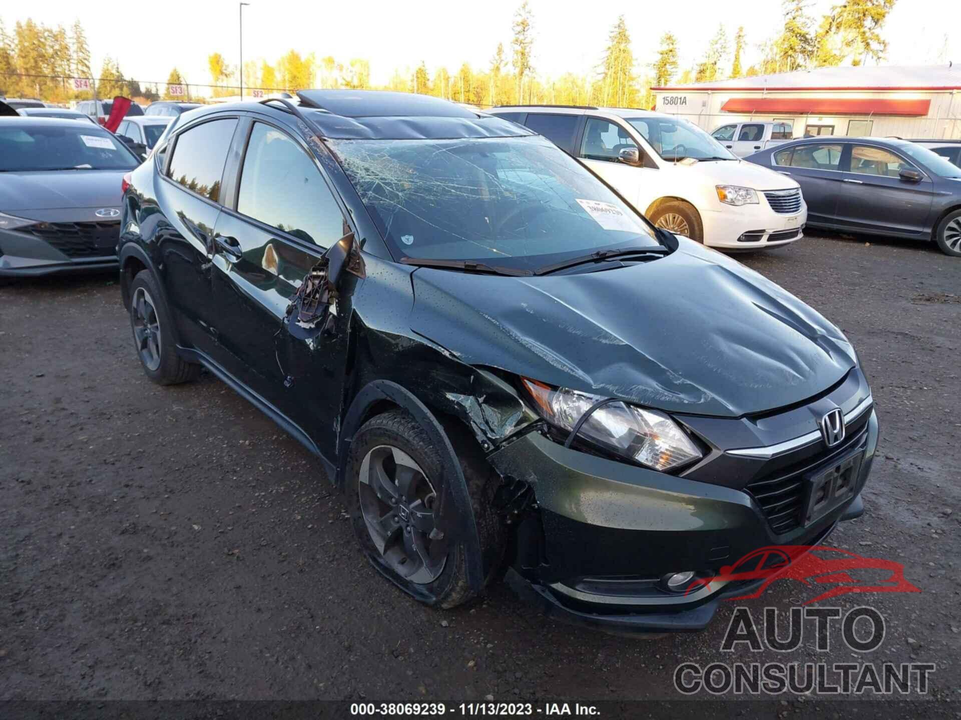 HONDA HR-V 2018 - 3CZRU6H54JG711609