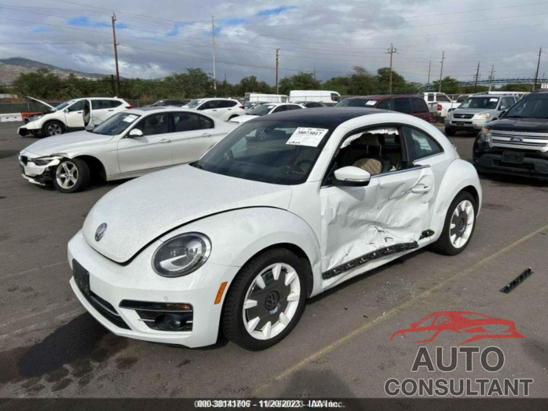 VOLKSWAGEN BEETLE 2019 - 3VWFD7AT9KM703514