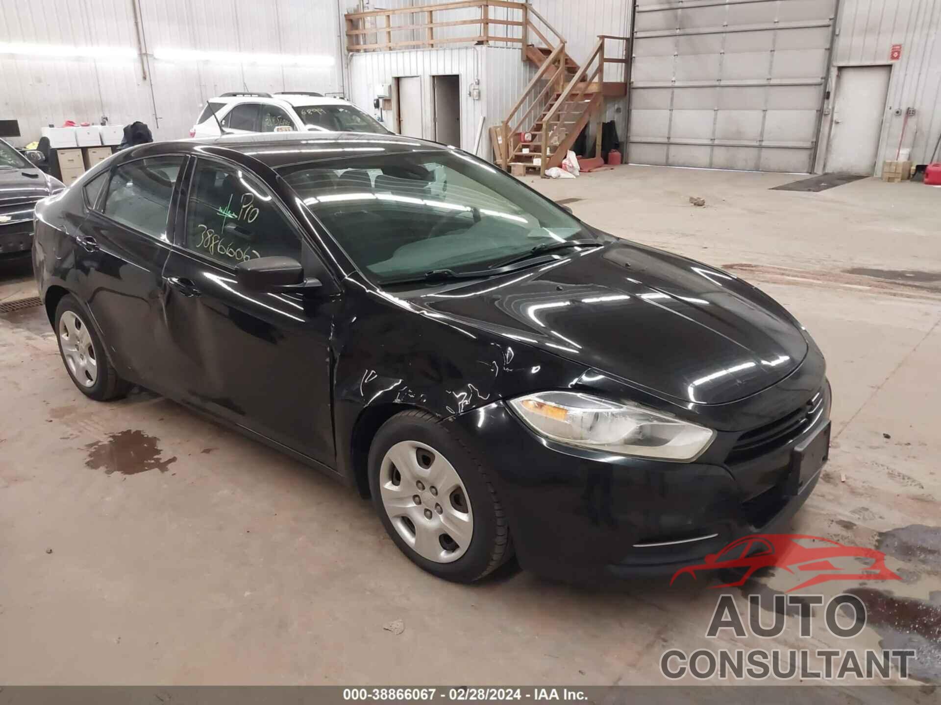 DODGE DART 2016 - 1C3CDFAA2GD565384