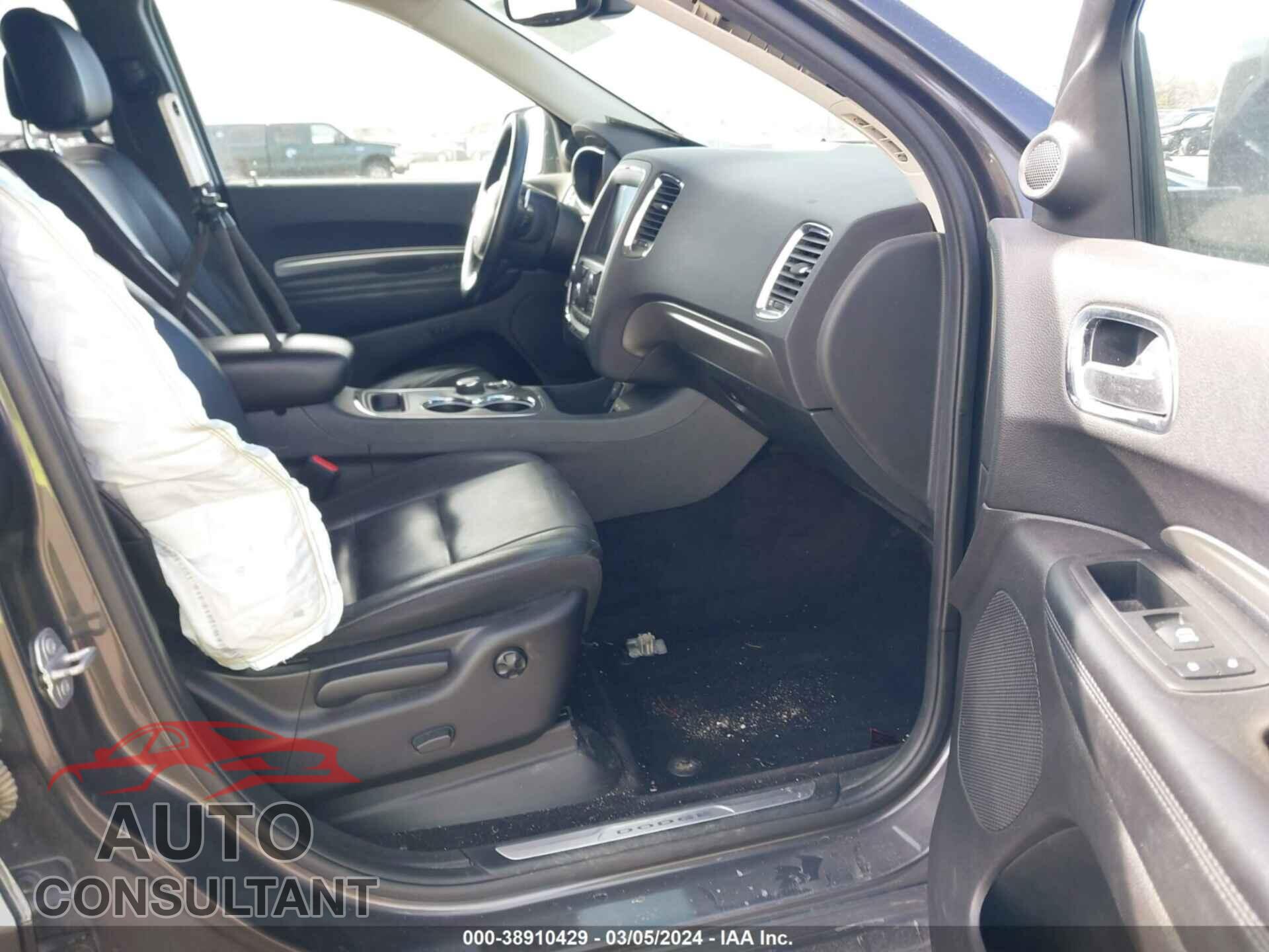 DODGE DURANGO 2017 - 1C4RDJDGXHC860586