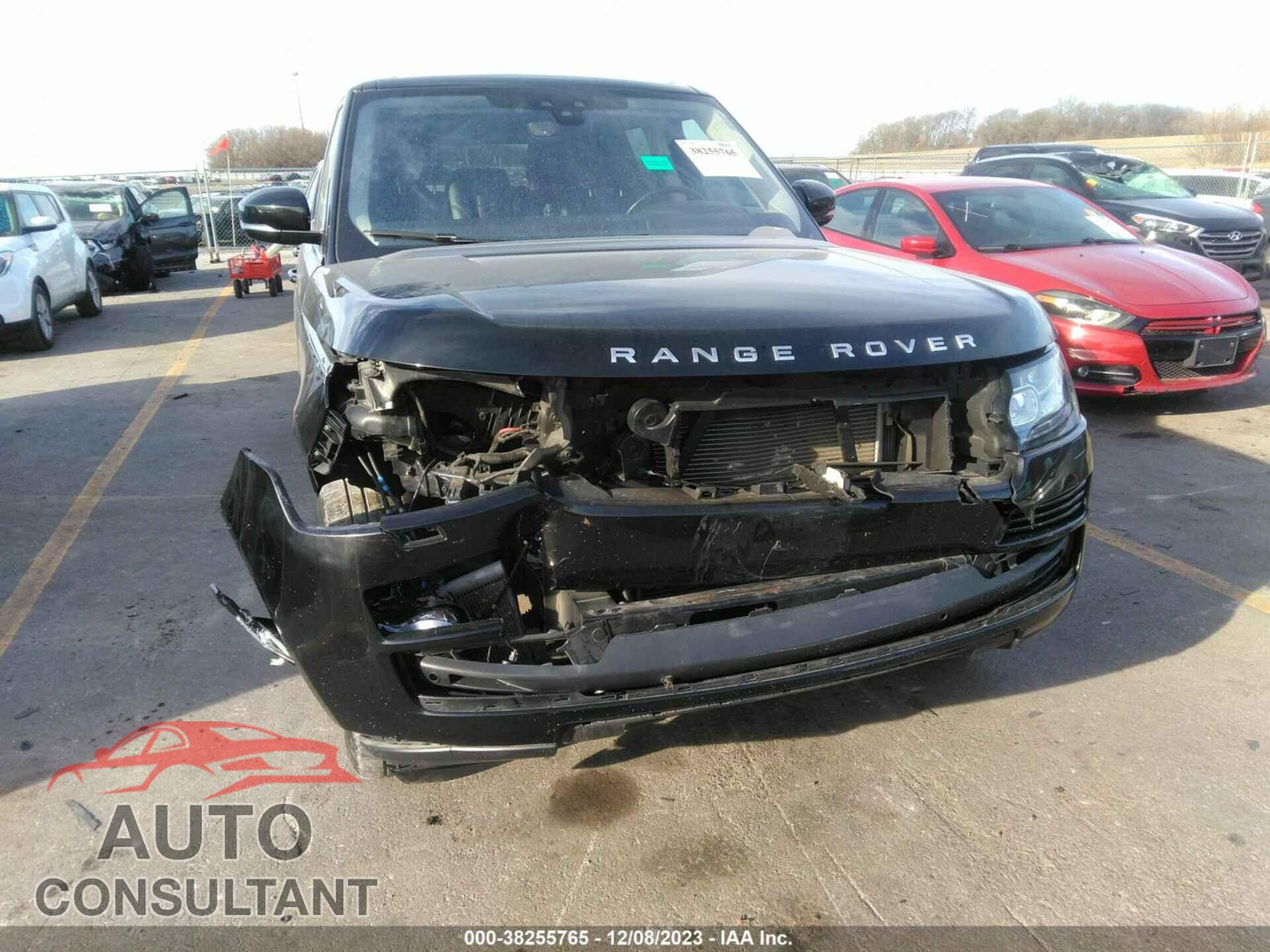 LAND ROVER RANGE ROVER 2017 - SALGS2FVXHA377067