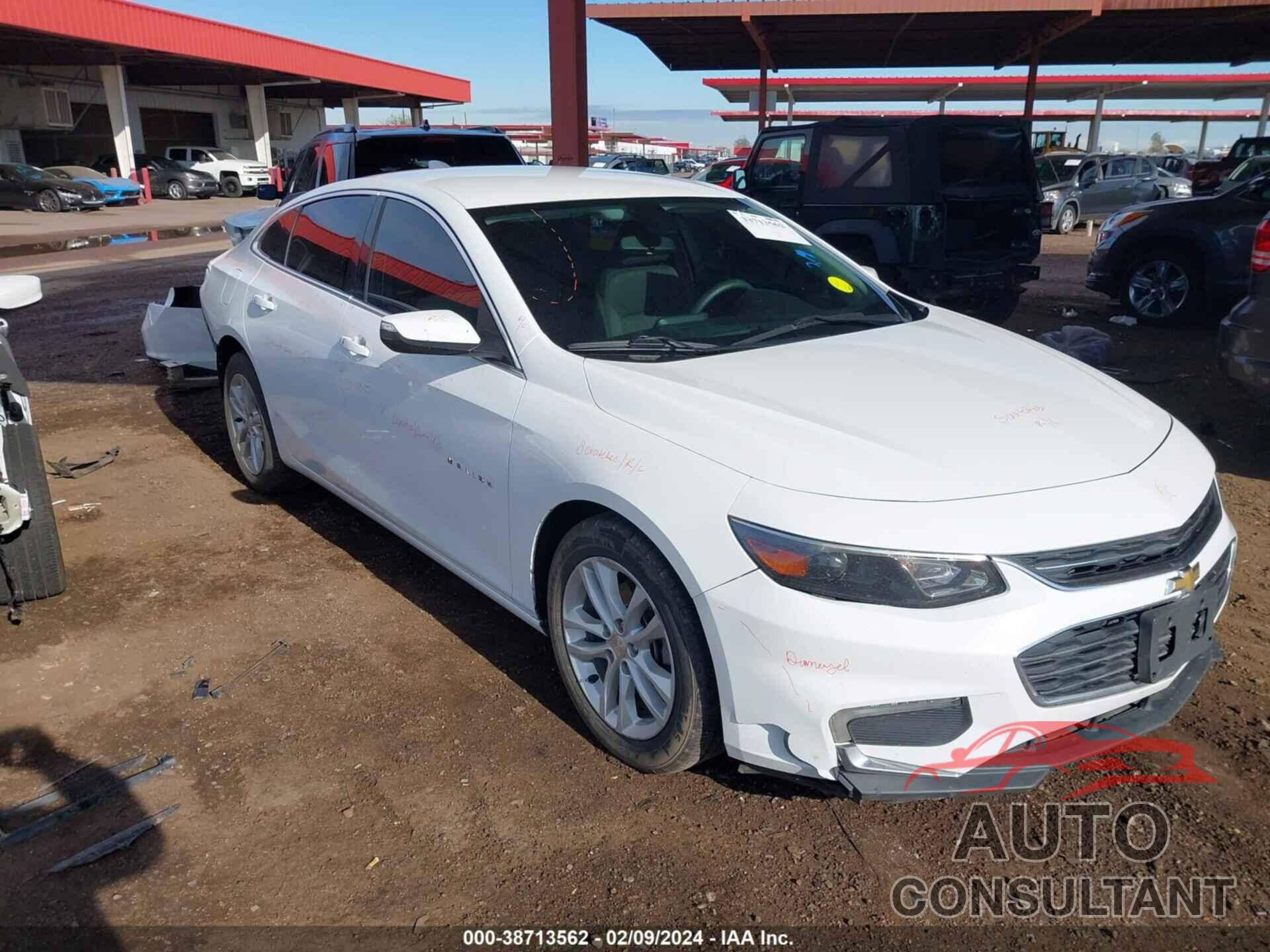 CHEVROLET MALIBU 2016 - 1G1ZE5ST6GF301563