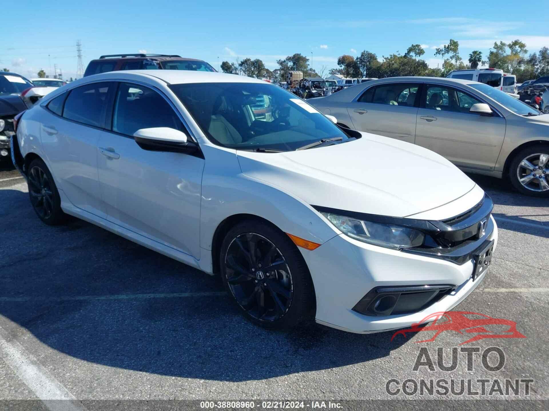 HONDA CIVIC 2019 - 19XFC2F86KE204404