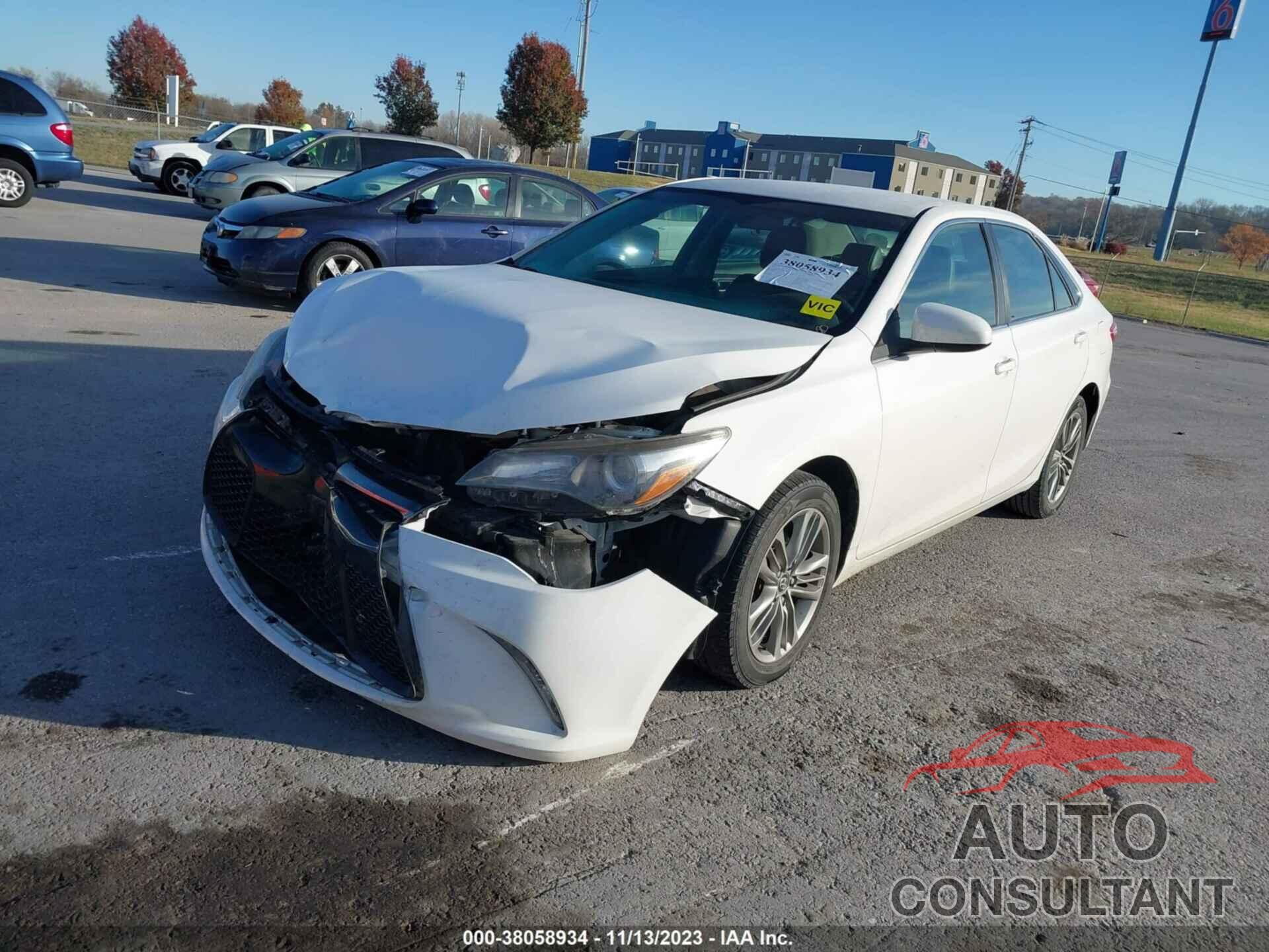 TOYOTA CAMRY 2017 - 4T1BF1FK8HU368688