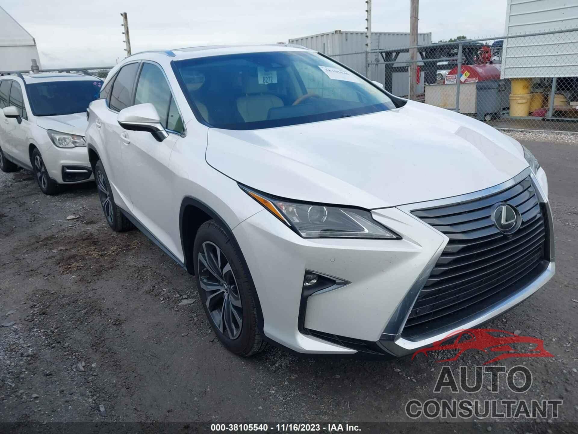 LEXUS RX 350 2019 - 2T2ZZMCA8KC120755