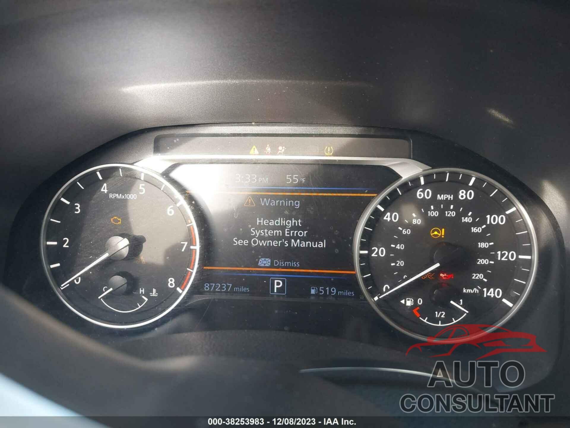 NISSAN ALTIMA 2020 - 1N4BL4DV9LC263531