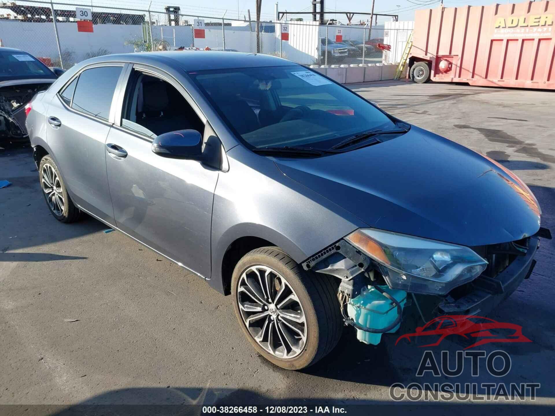 TOYOTA COROLLA 2016 - 5YFBURHE0GP414459