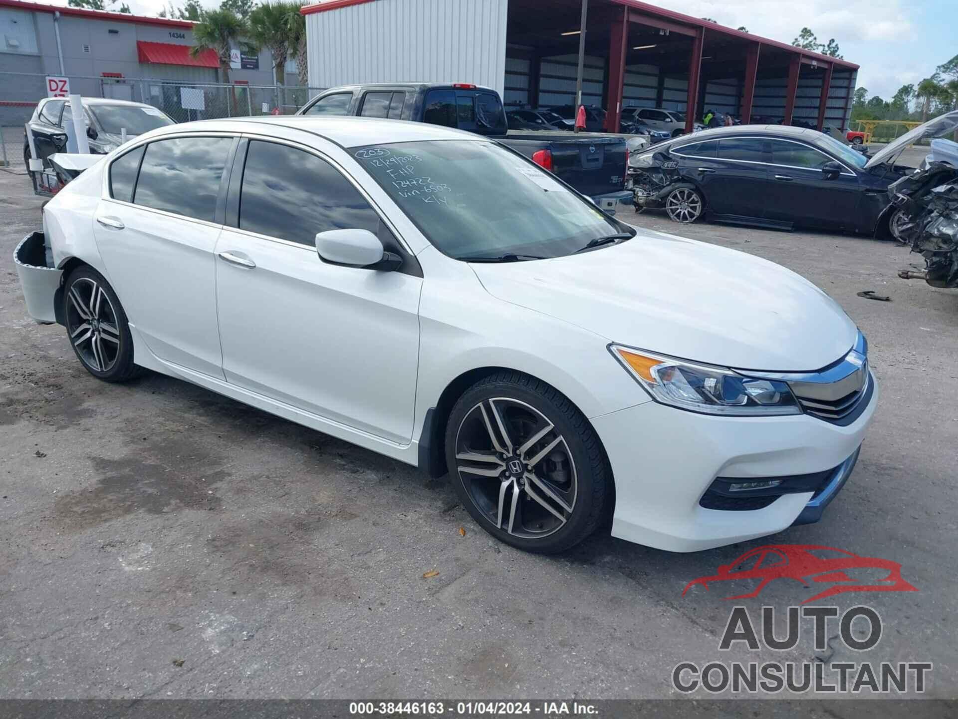 HONDA ACCORD 2017 - 1HGCR2F52HA226503