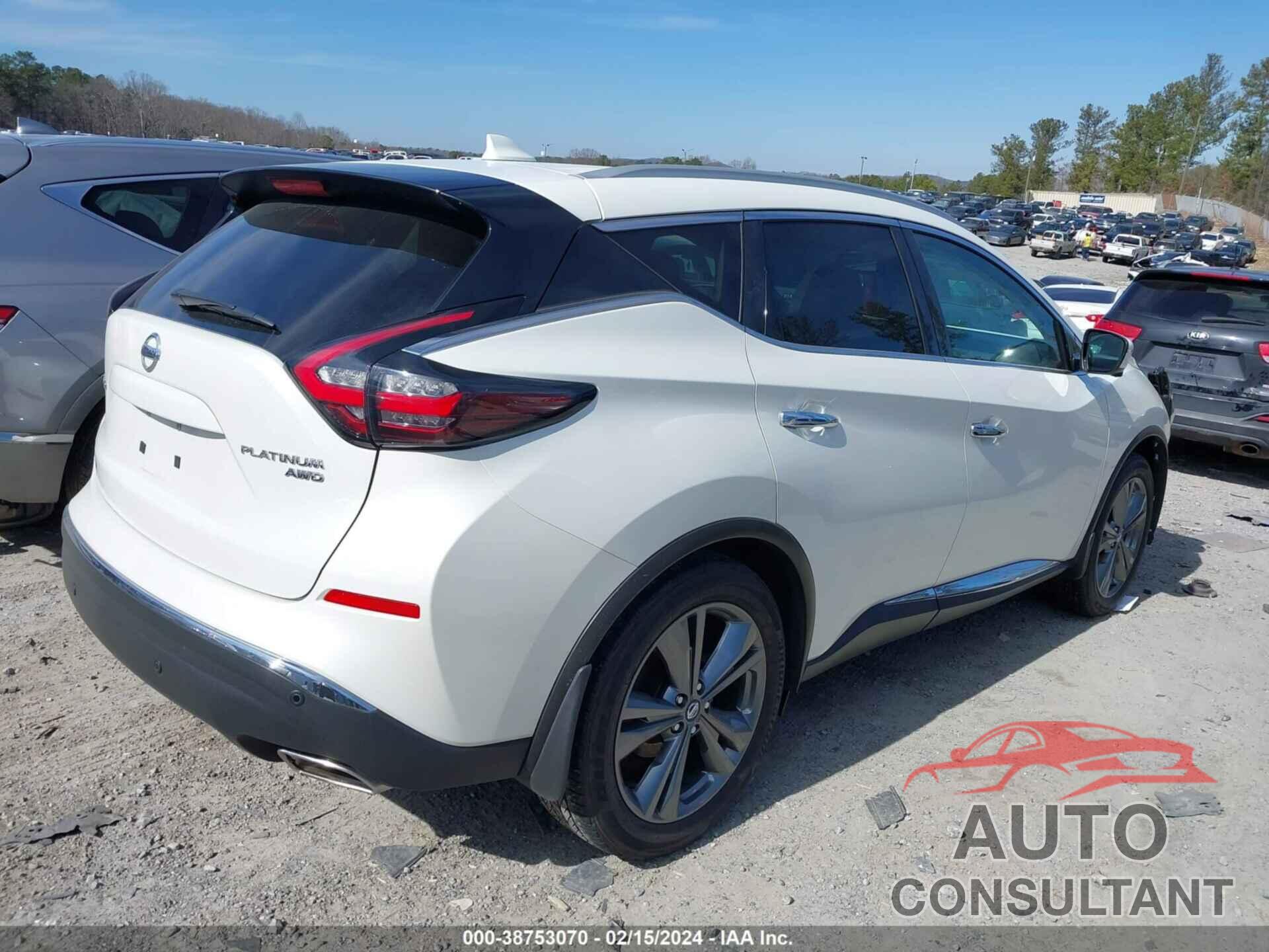 NISSAN MURANO 2019 - 5N1AZ2MS2KN165440