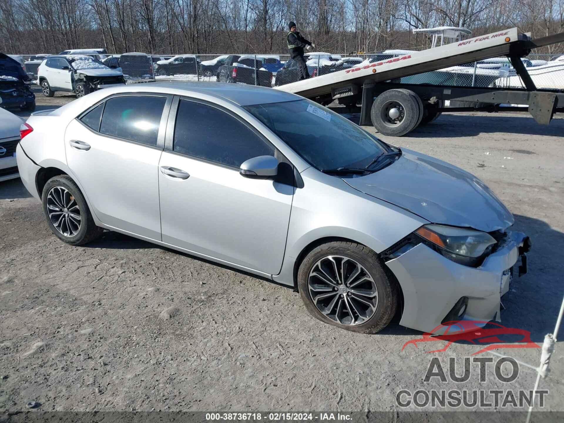 TOYOTA COROLLA 2016 - 2T1BURHE3GC731491
