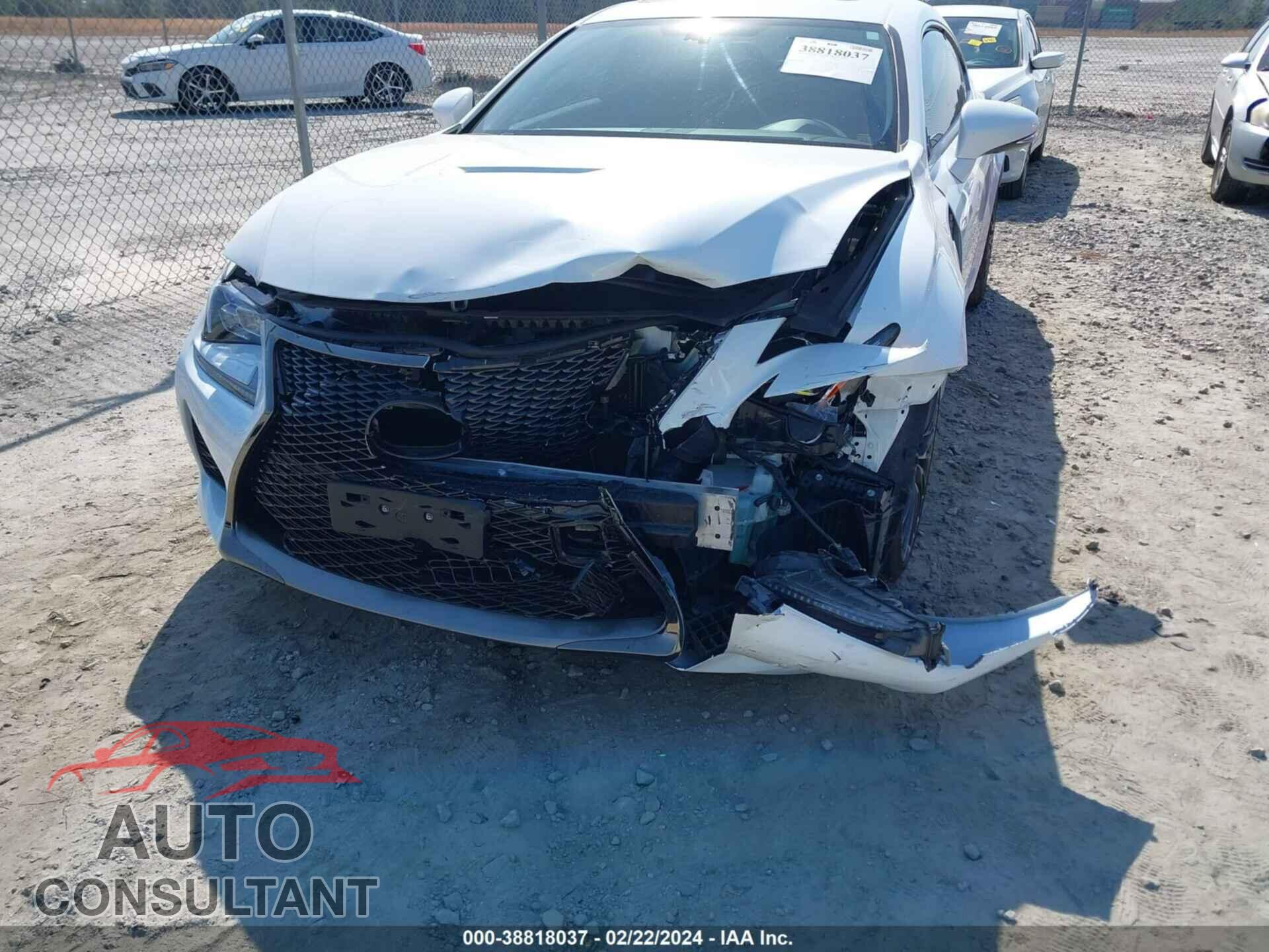 LEXUS RC F 2016 - JTHHP5BC3G5005093