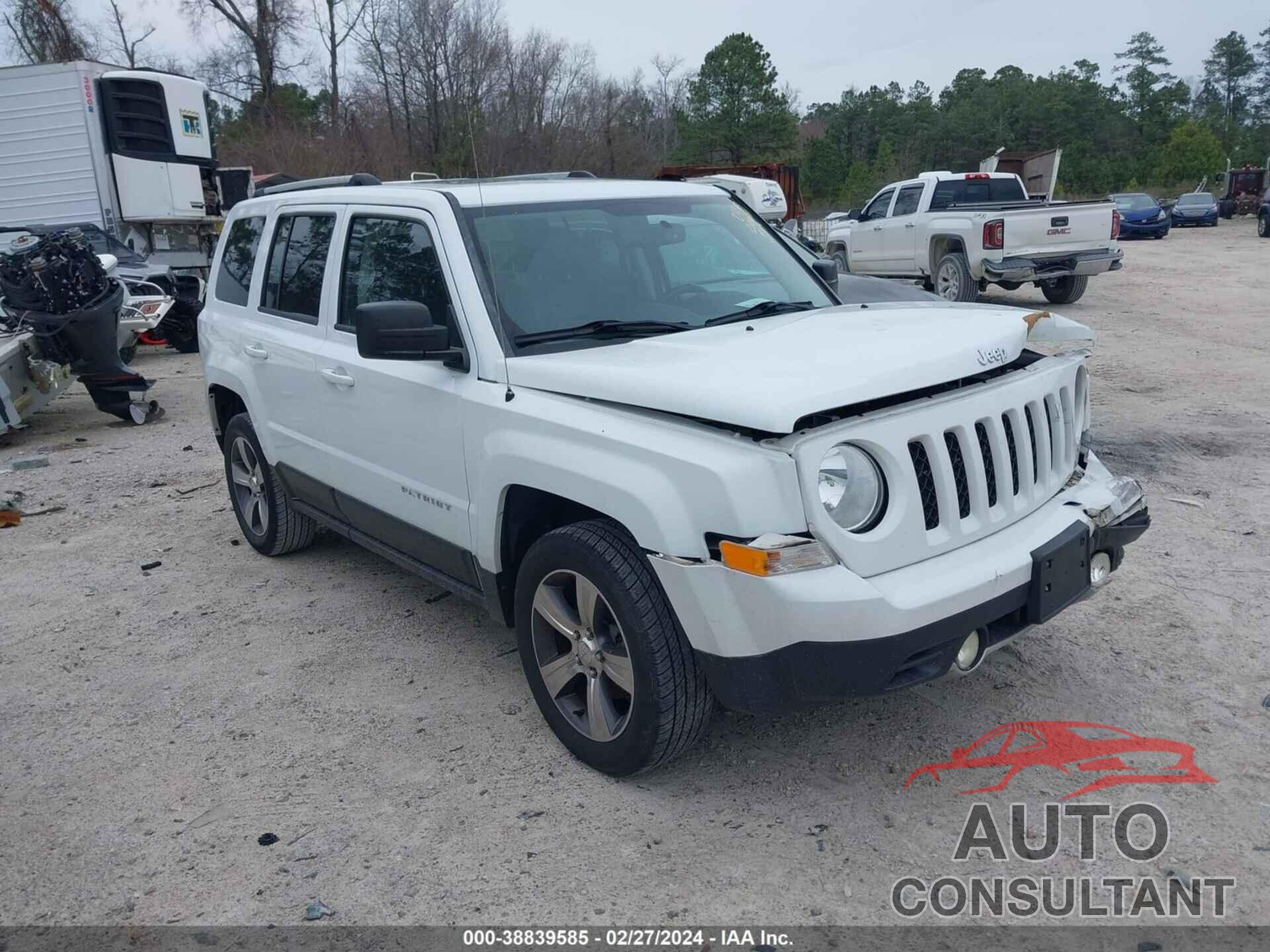 JEEP PATRIOT 2016 - 1C4NJPFA4GD502380