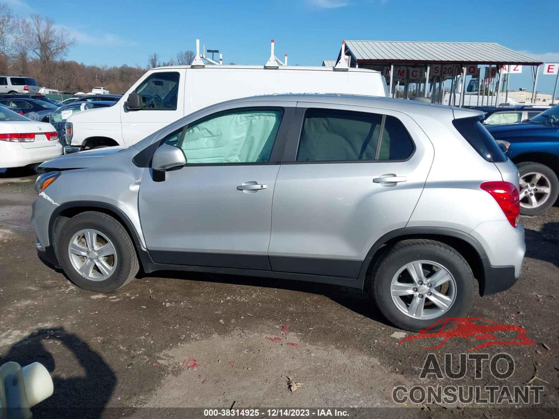 CHEVROLET TRAX 2020 - KL7CJKSB3LB310279