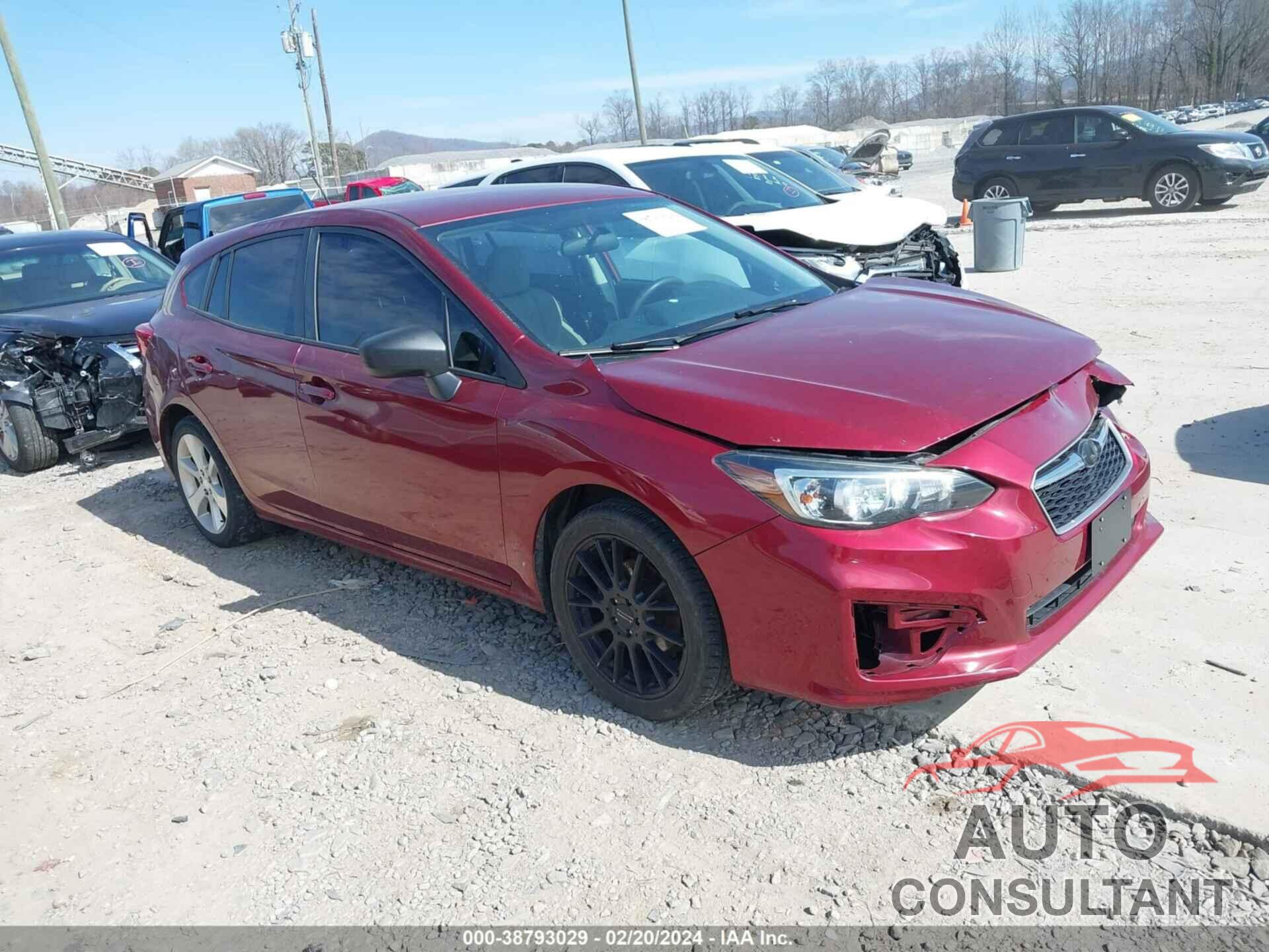 SUBARU IMPREZA 2017 - 4S3GTAA66H1740754