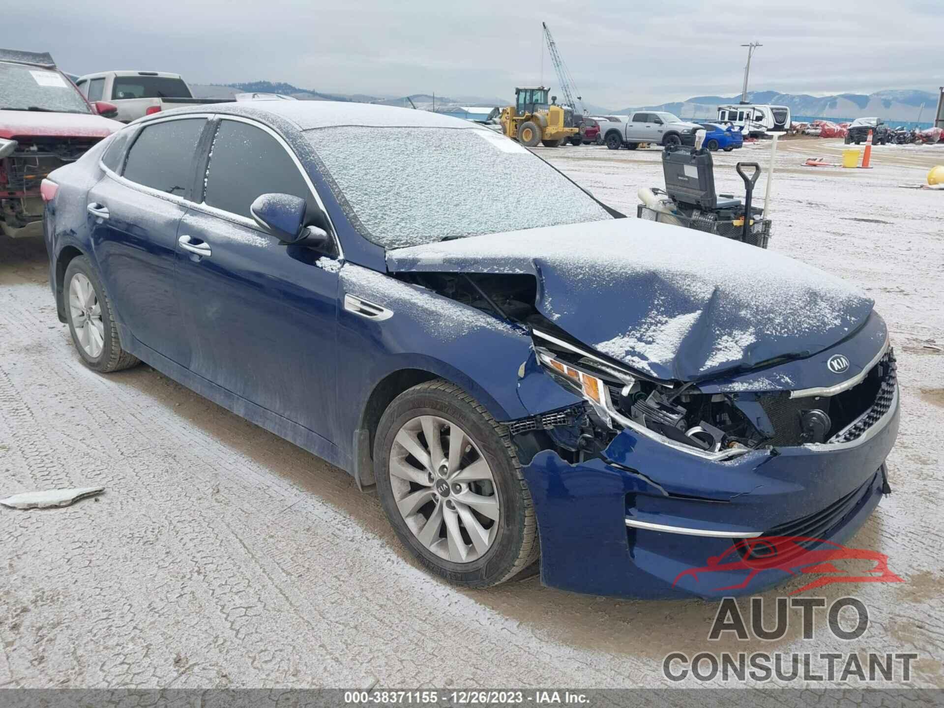 KIA OPTIMA 2016 - 5XXGU4L39GG016111