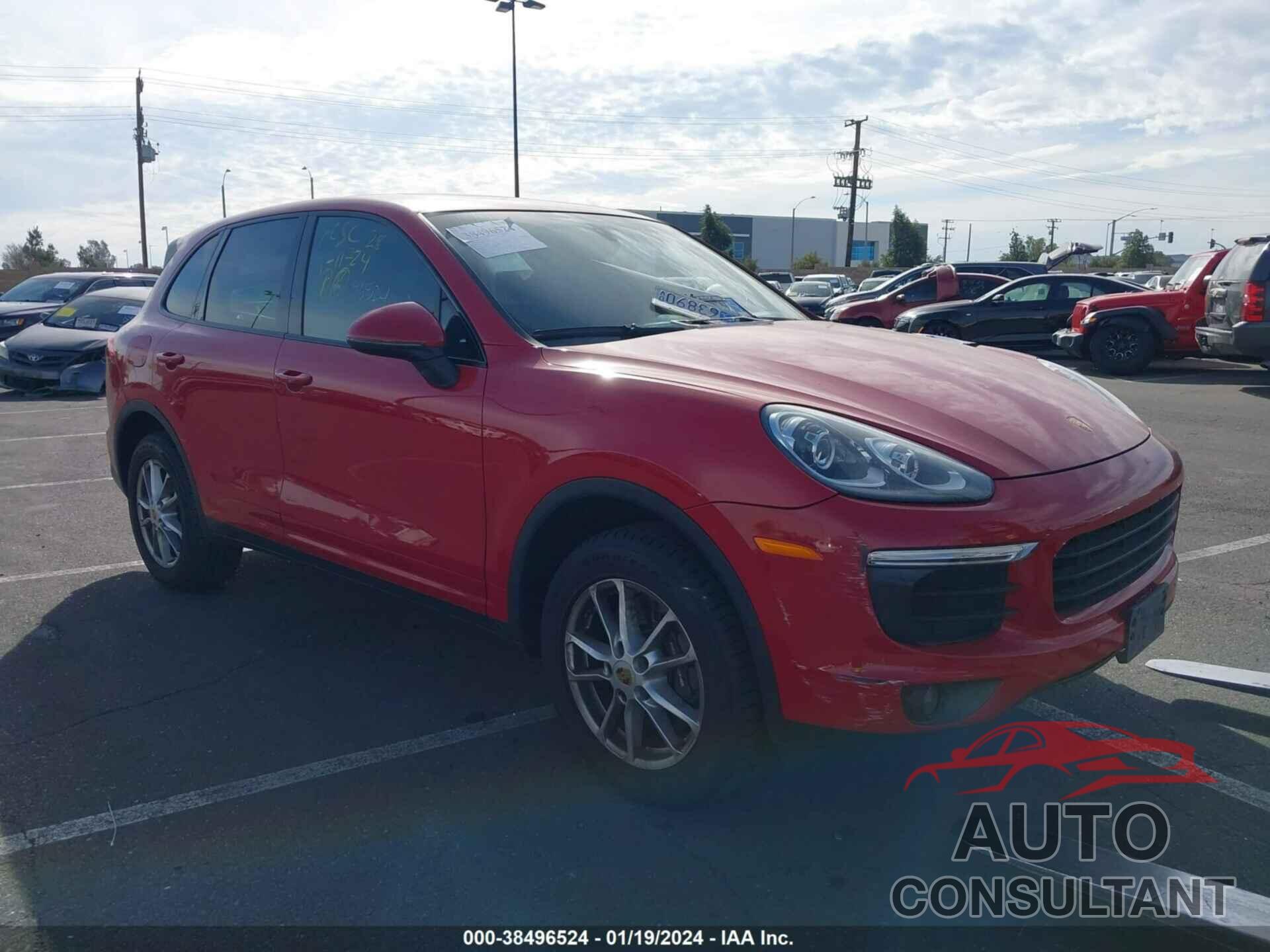 PORSCHE CAYENNE 2016 - WP1AA2A2XGKA12361