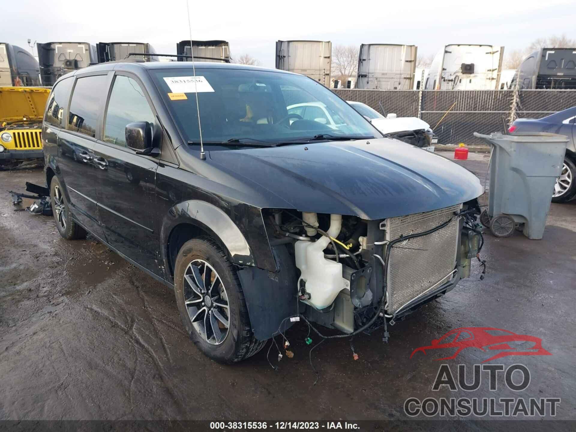 DODGE GRAND CARAVAN 2017 - 2C4RDGEG6HR814049