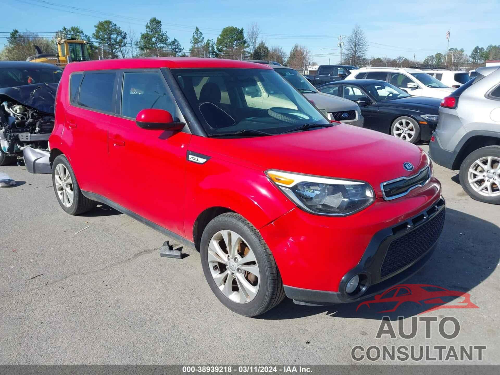 KIA SOUL 2016 - KNDJP3A58G7828777