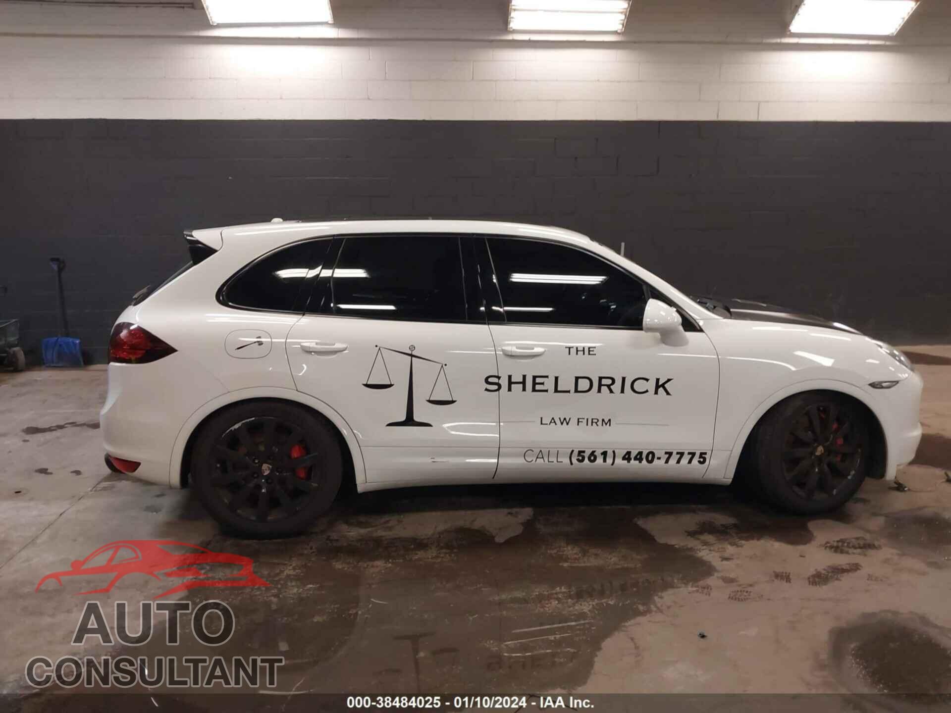 PORSCHE CAYENNE 2012 - WP1AC2A25CLA83031