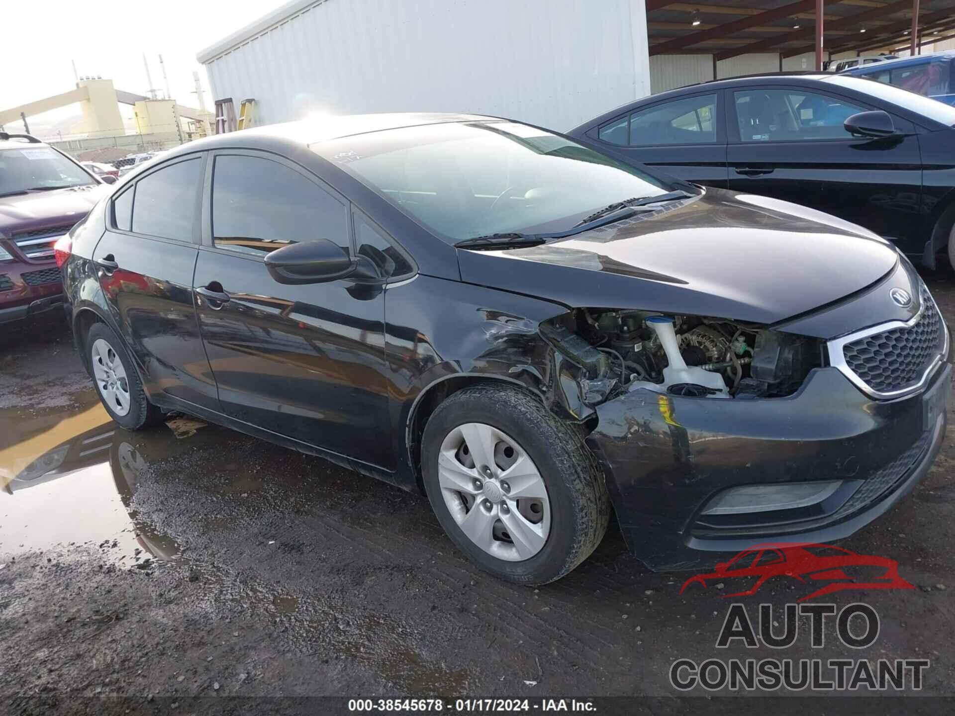 KIA FORTE 2016 - KNAFK4A6XG5461070