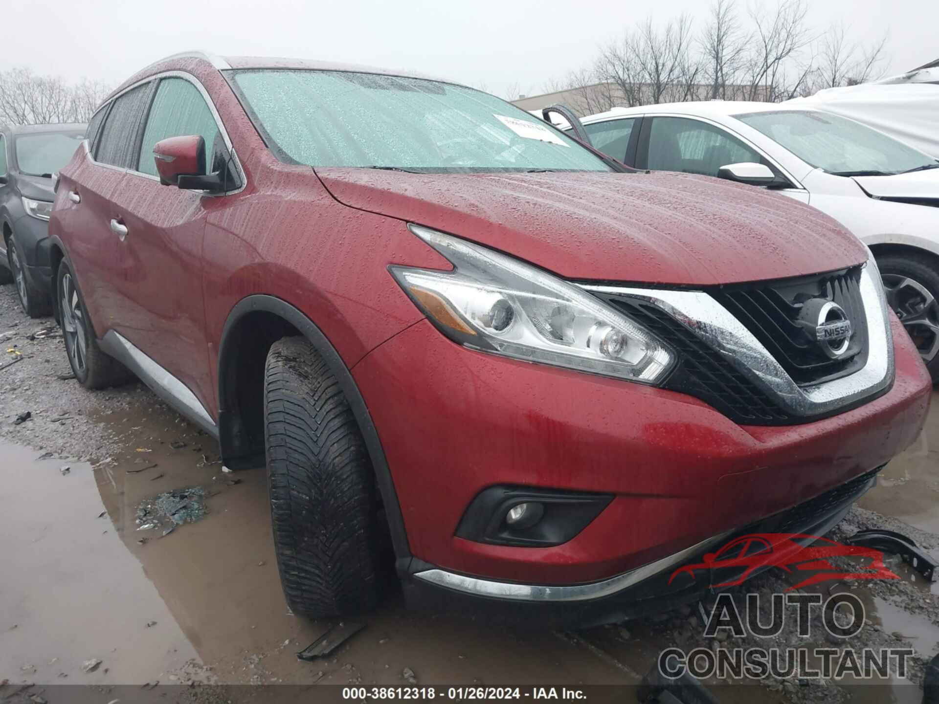 NISSAN MURANO 2017 - 5N1AZ2MH2HN106367