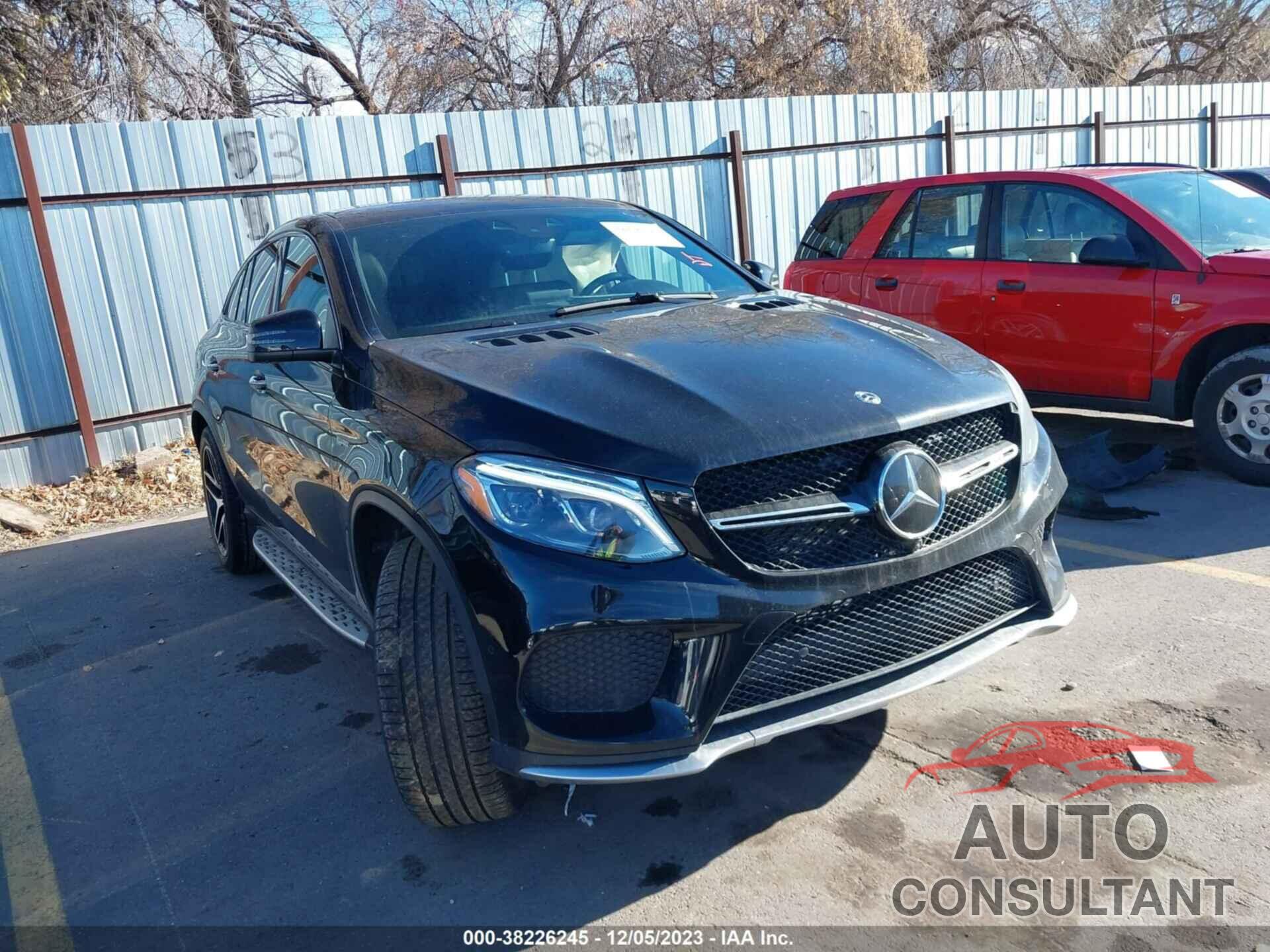 MERCEDES-BENZ AMG GLE 43 COUPE 2019 - 4JGED6EB4KA149835