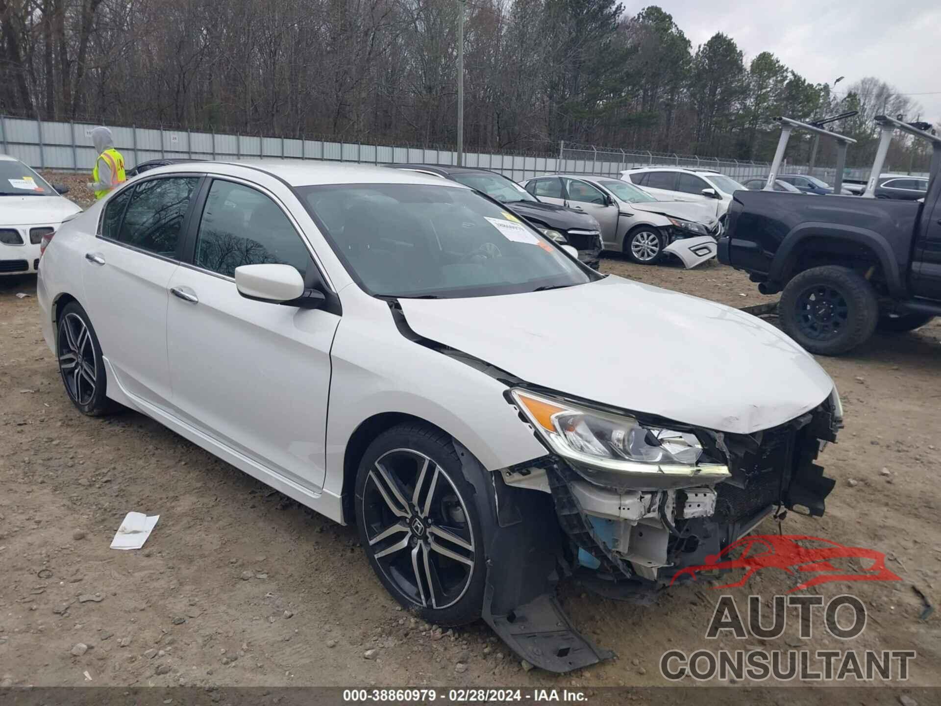 HONDA ACCORD 2017 - 1HGCR2F10HA078011