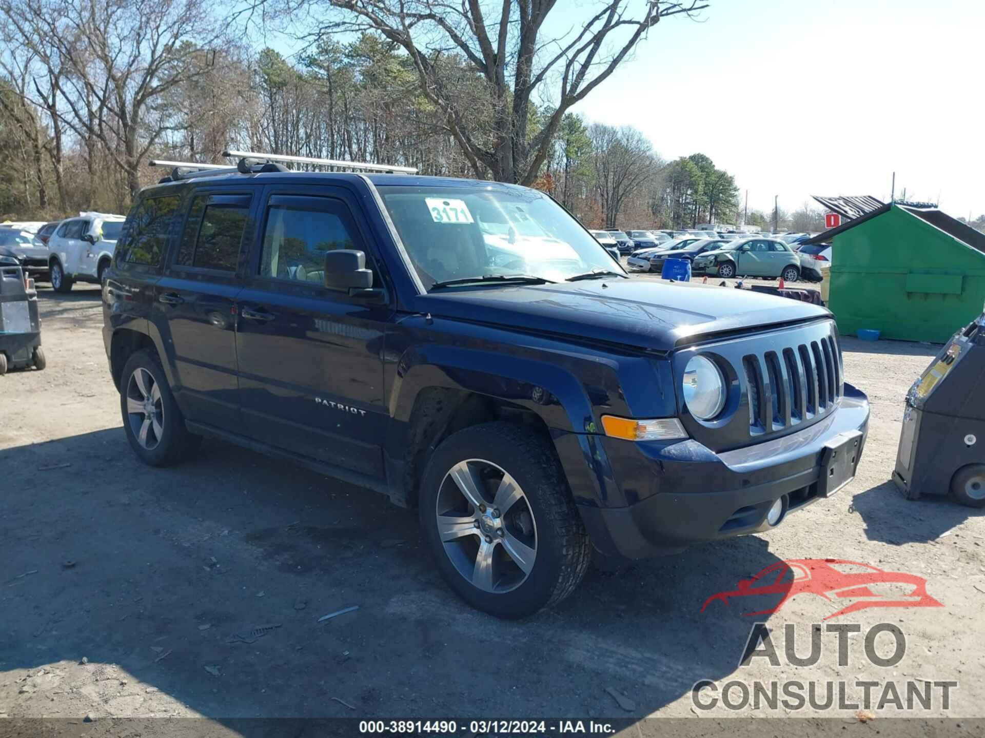 JEEP PATRIOT 2016 - 1C4NJRFB4GD557366