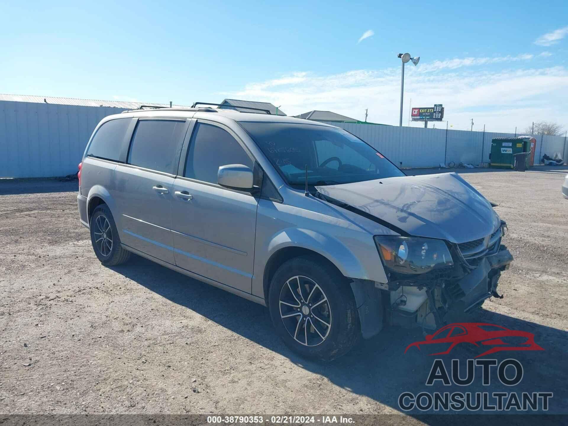 DODGE GRAND CARAVAN 2016 - 2C4RDGEG1GR265455