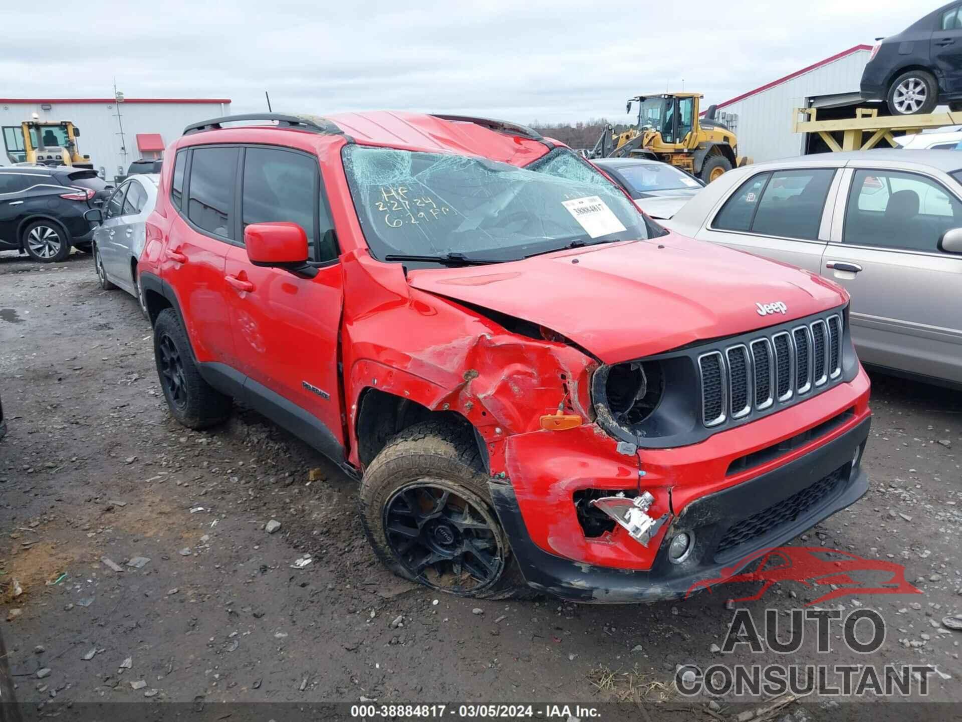 JEEP RENEGADE 2019 - ZACNJBBB2KPK05343