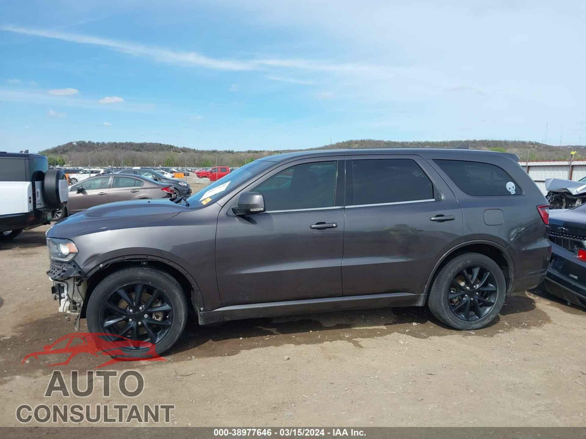 DODGE DURANGO 2017 - 1C4SDHCT7HC869917