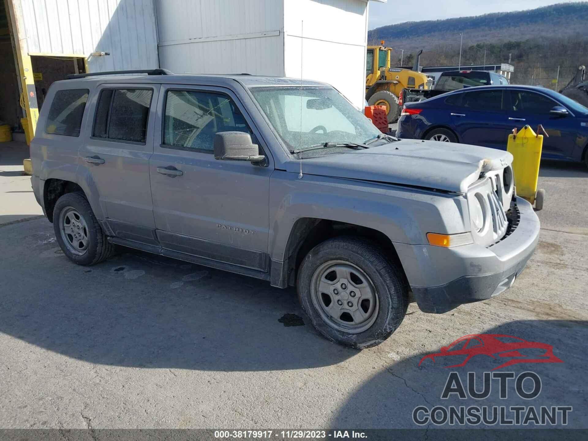 JEEP PATRIOT 2016 - 1C4NJPBA3GD600208