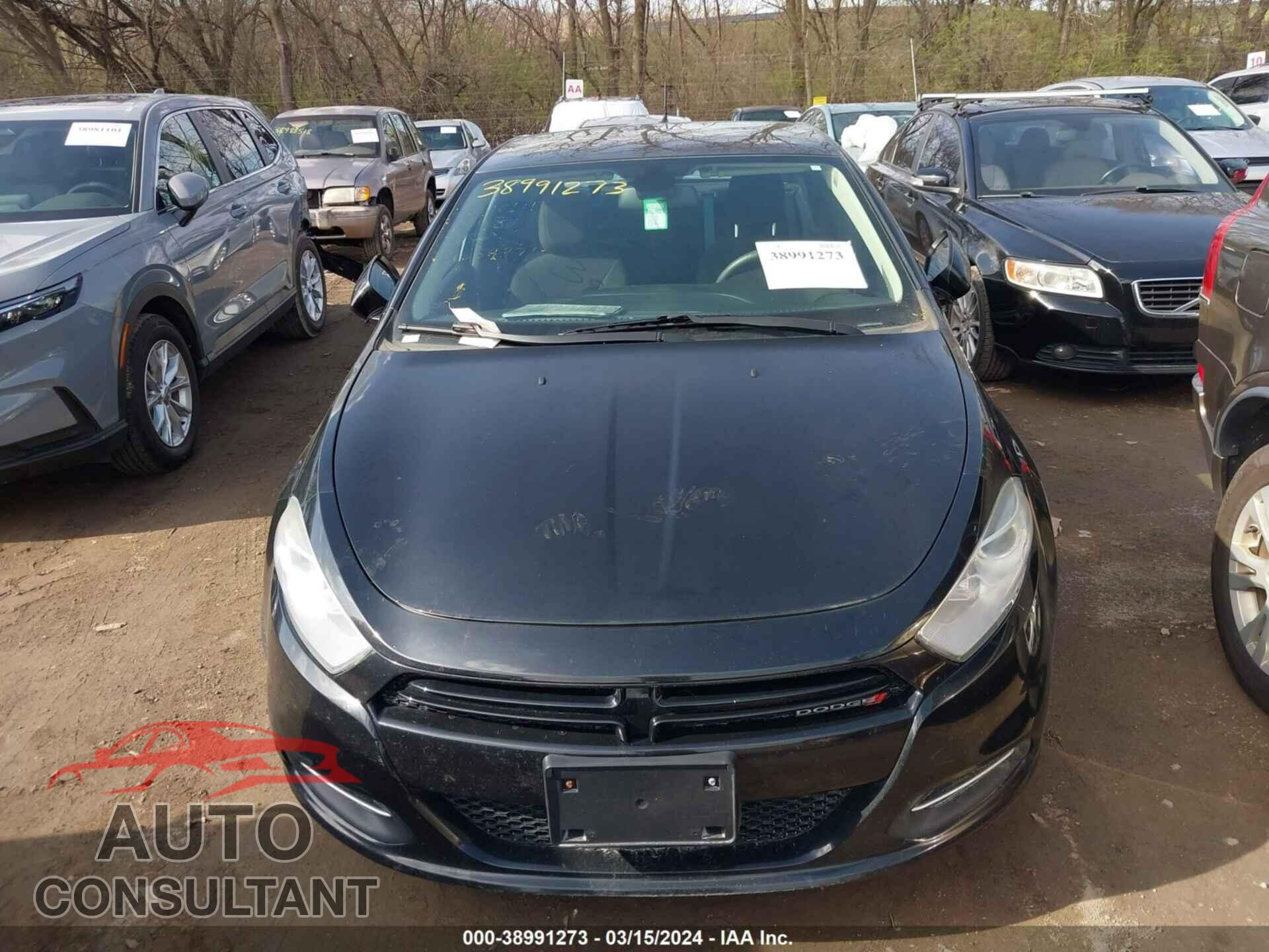 DODGE DART 2016 - 1C3CDFAA4GD565497