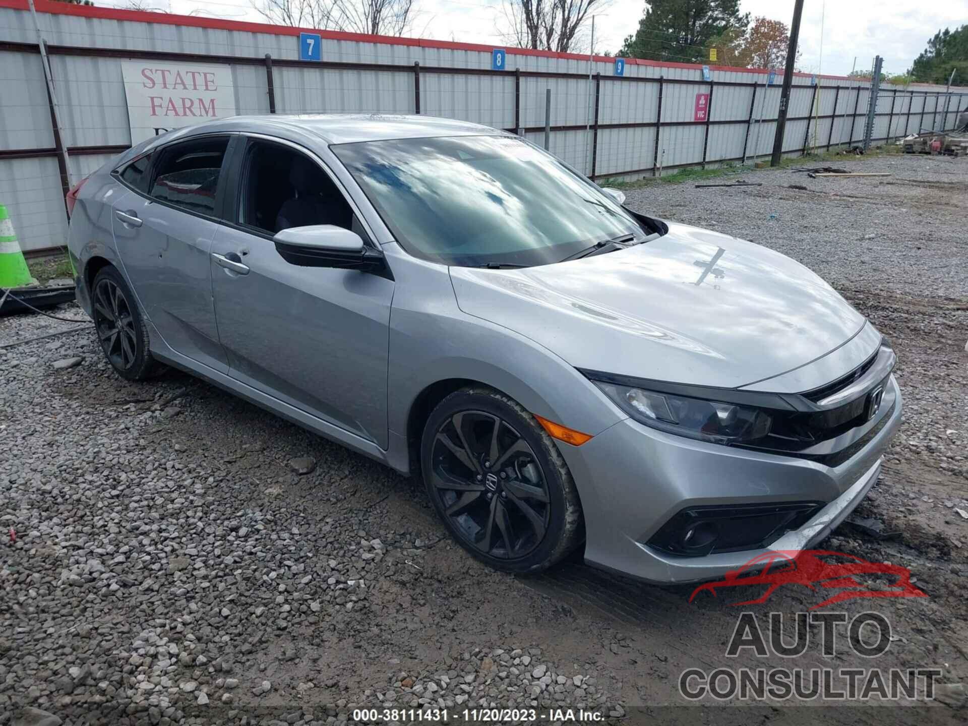 HONDA CIVIC 2020 - 2HGFC2F82LH596871