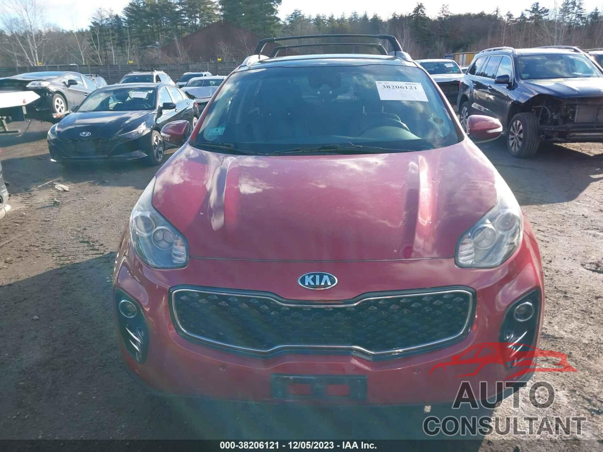 KIA SPORTAGE 2017 - KNDPNCAC6H7110113