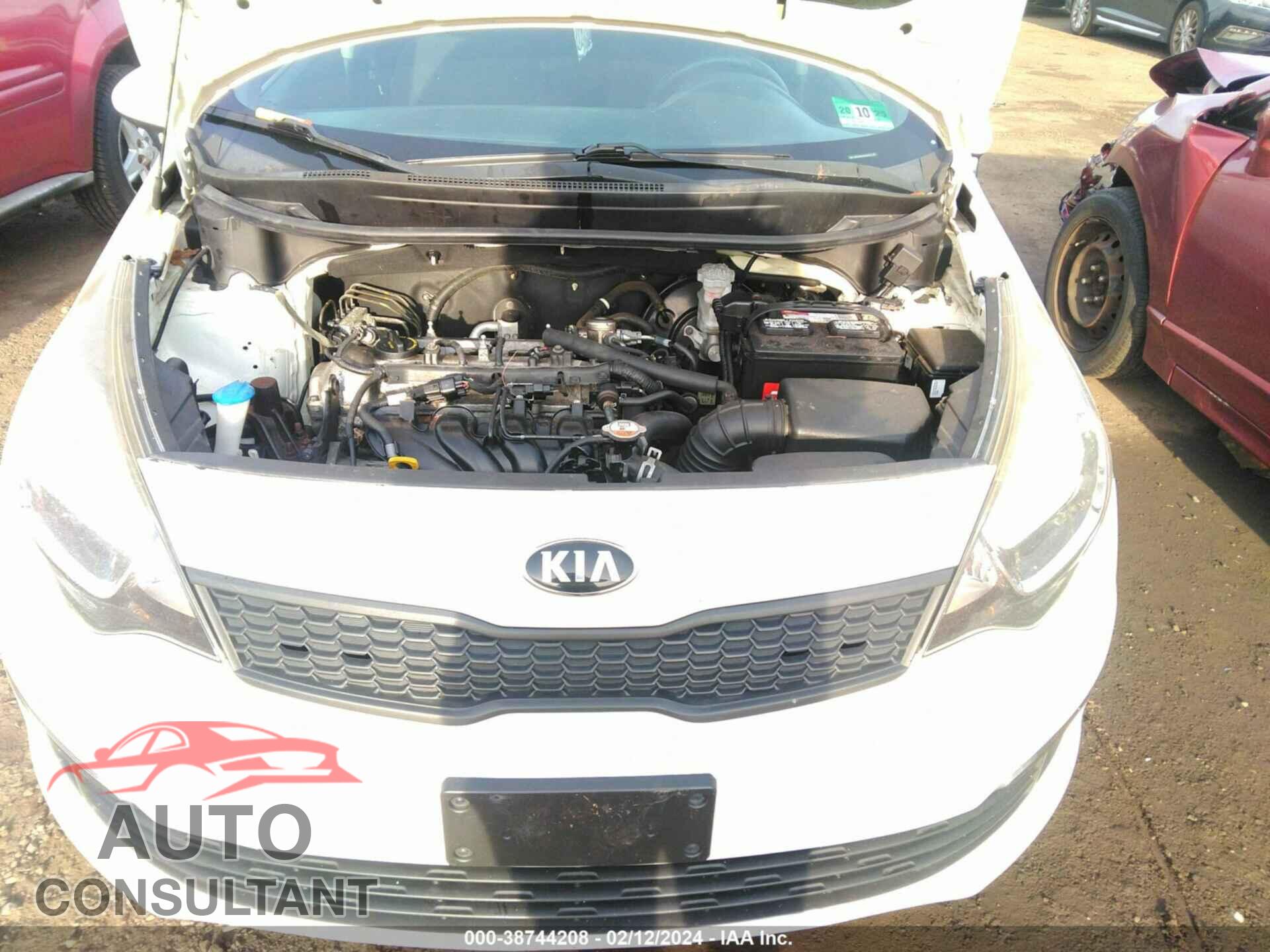 KIA RIO 2016 - KNADM4A36G6652745