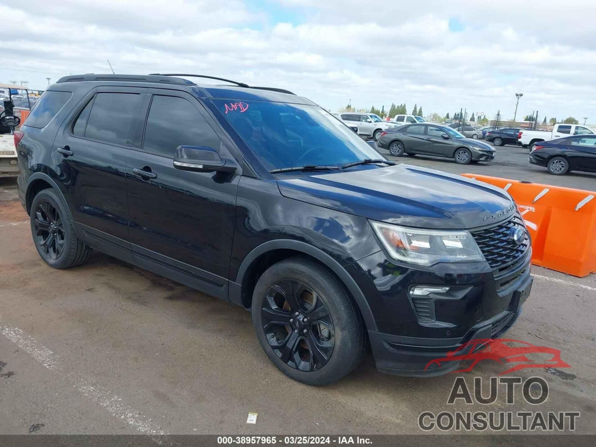 FORD EXPLORER 2019 - 1FM5K8GT9KGB40181