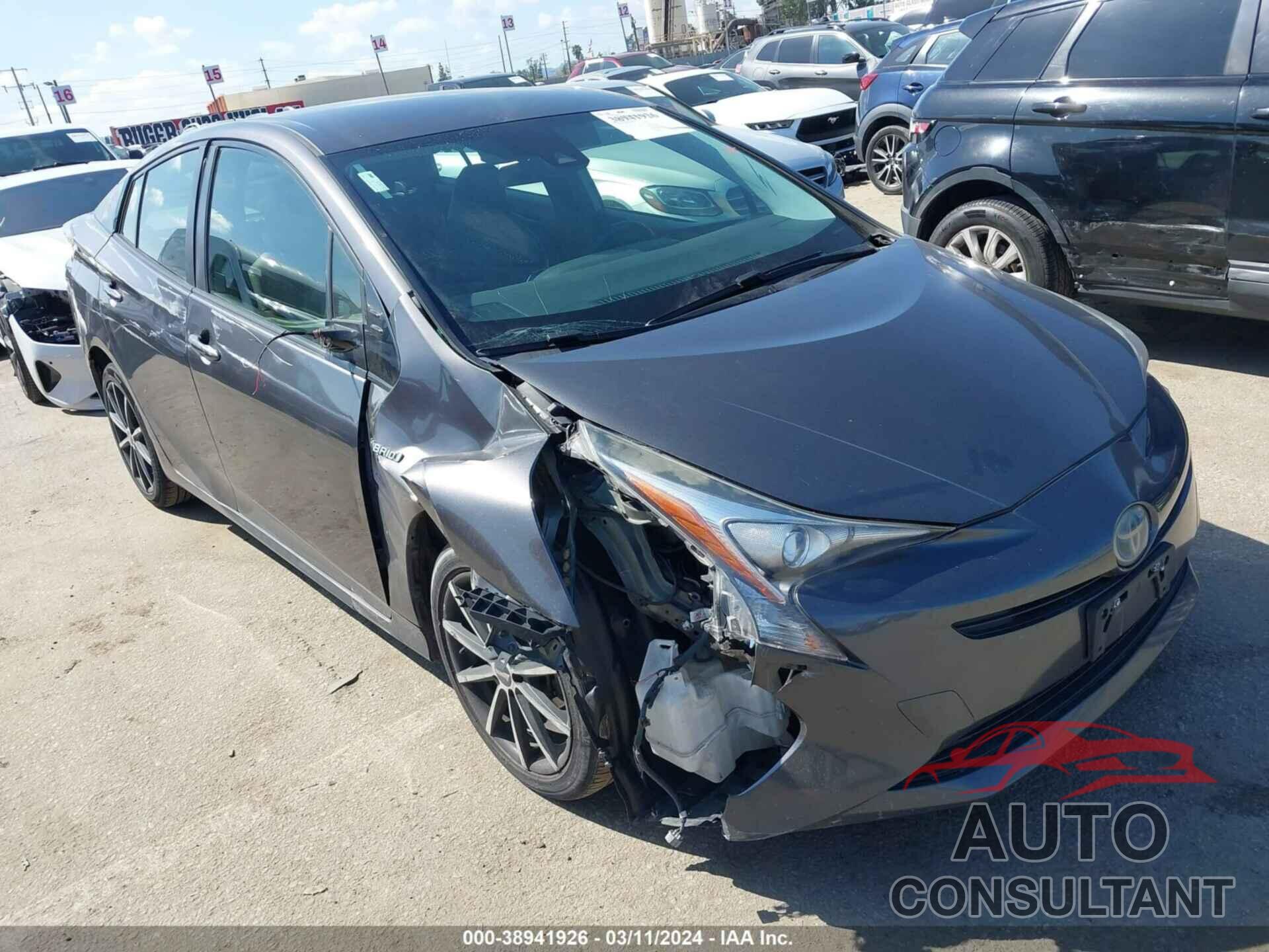 TOYOTA PRIUS 2016 - JTDKARFU9G3523496