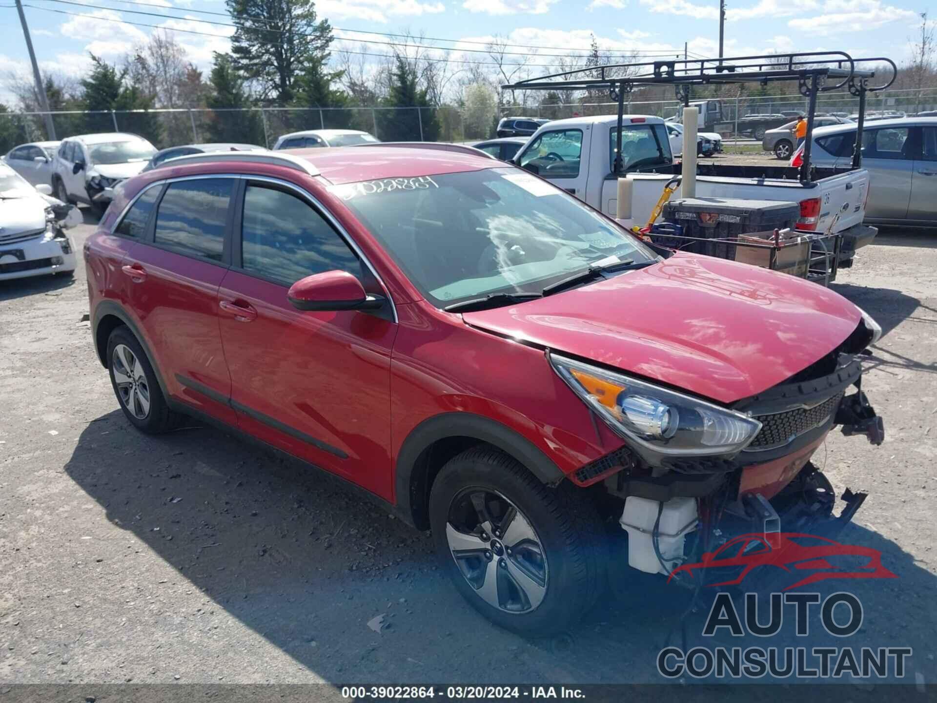 KIA NIRO 2017 - KNDCB3LC7H5074240