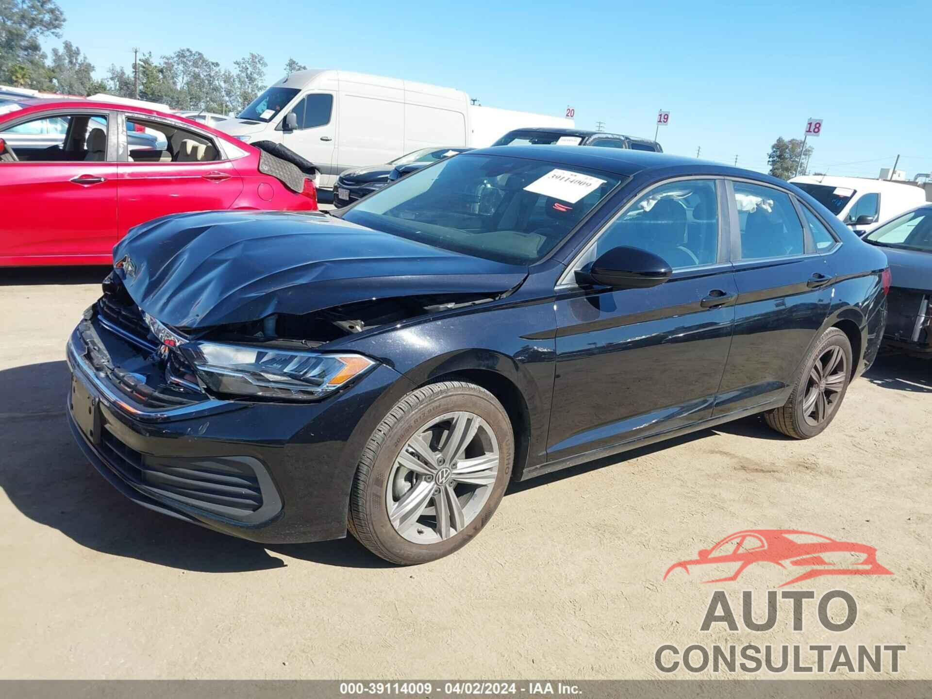 VOLKSWAGEN JETTA 2022 - 3VW7M7BU4NM031264