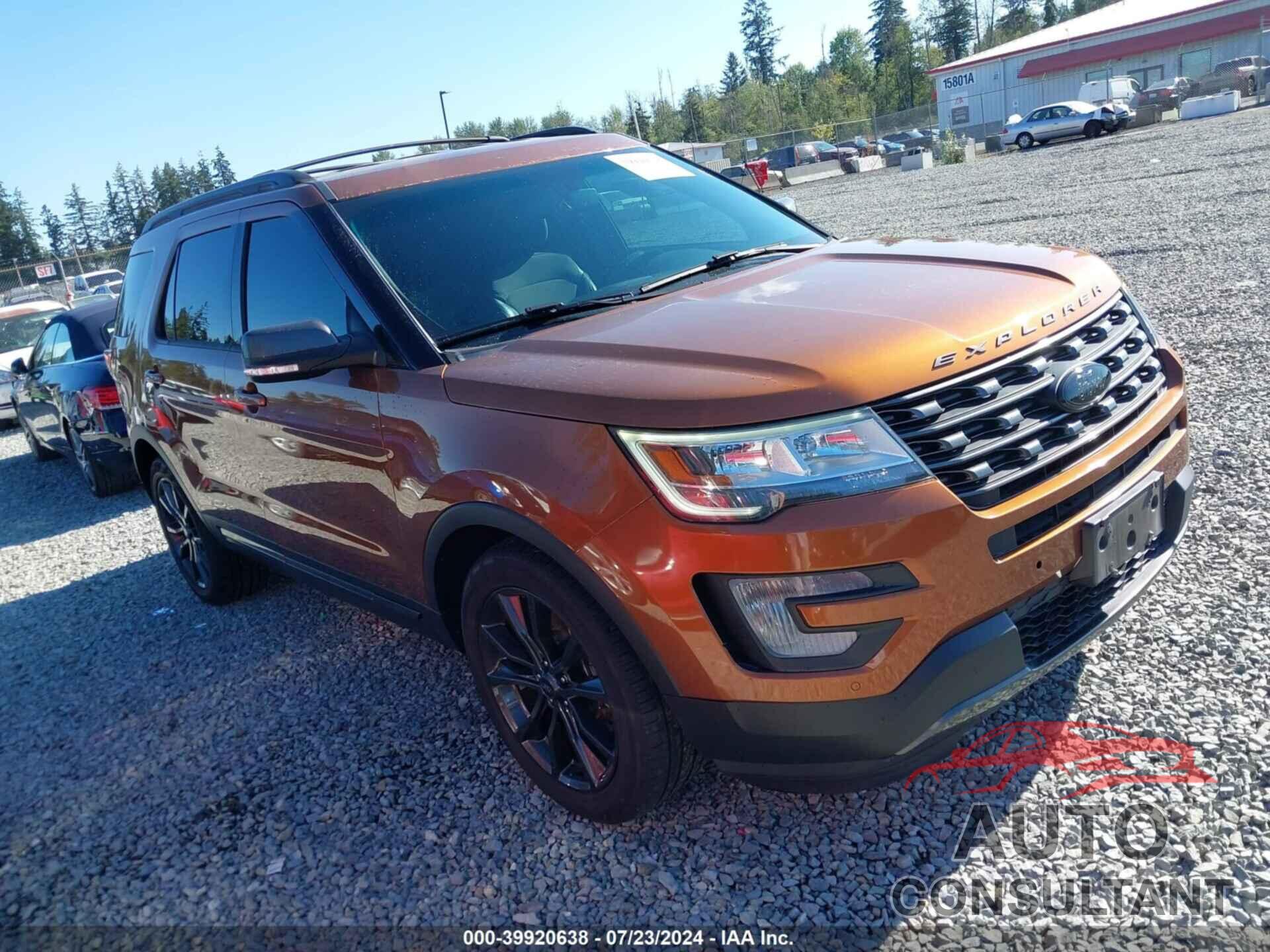 FORD EXPLORER 2017 - 1FM5K7D82HGD12778