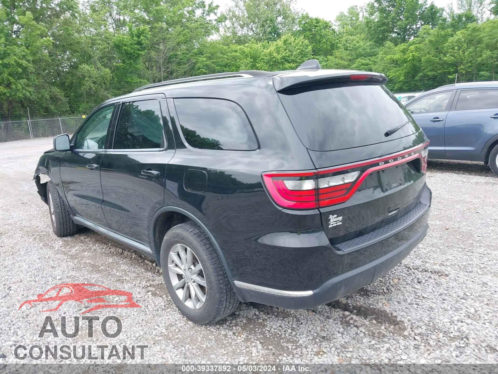 DODGE DURANGO 2017 - 1C4RDJAG7HC679336