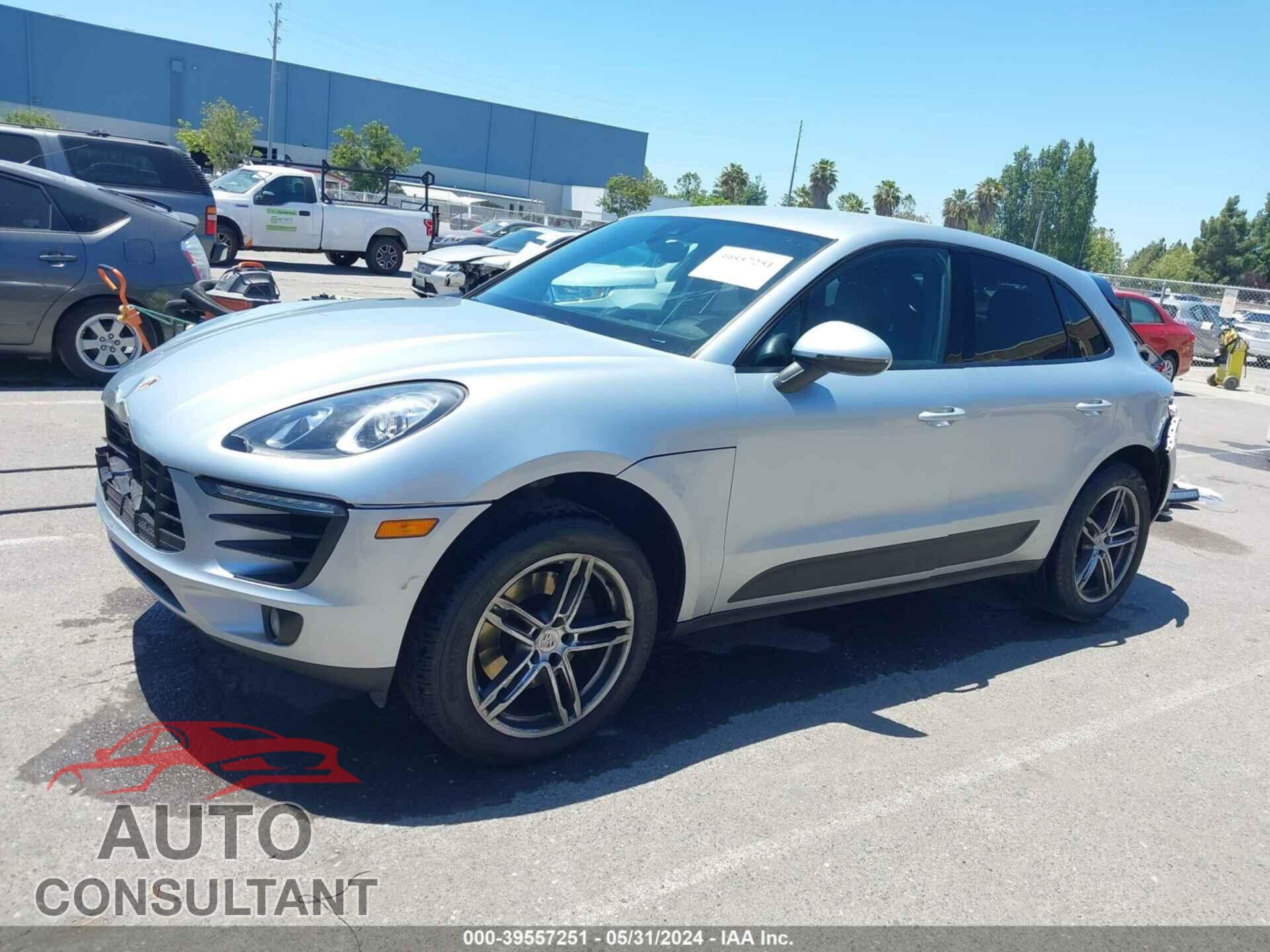 PORSCHE MACAN 2017 - WP1AA2A57HLB05165