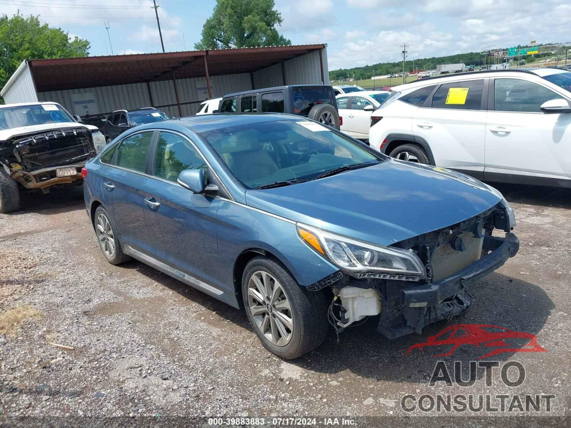 HYUNDAI SONATA 2017 - 5NPE34AF1HH470348