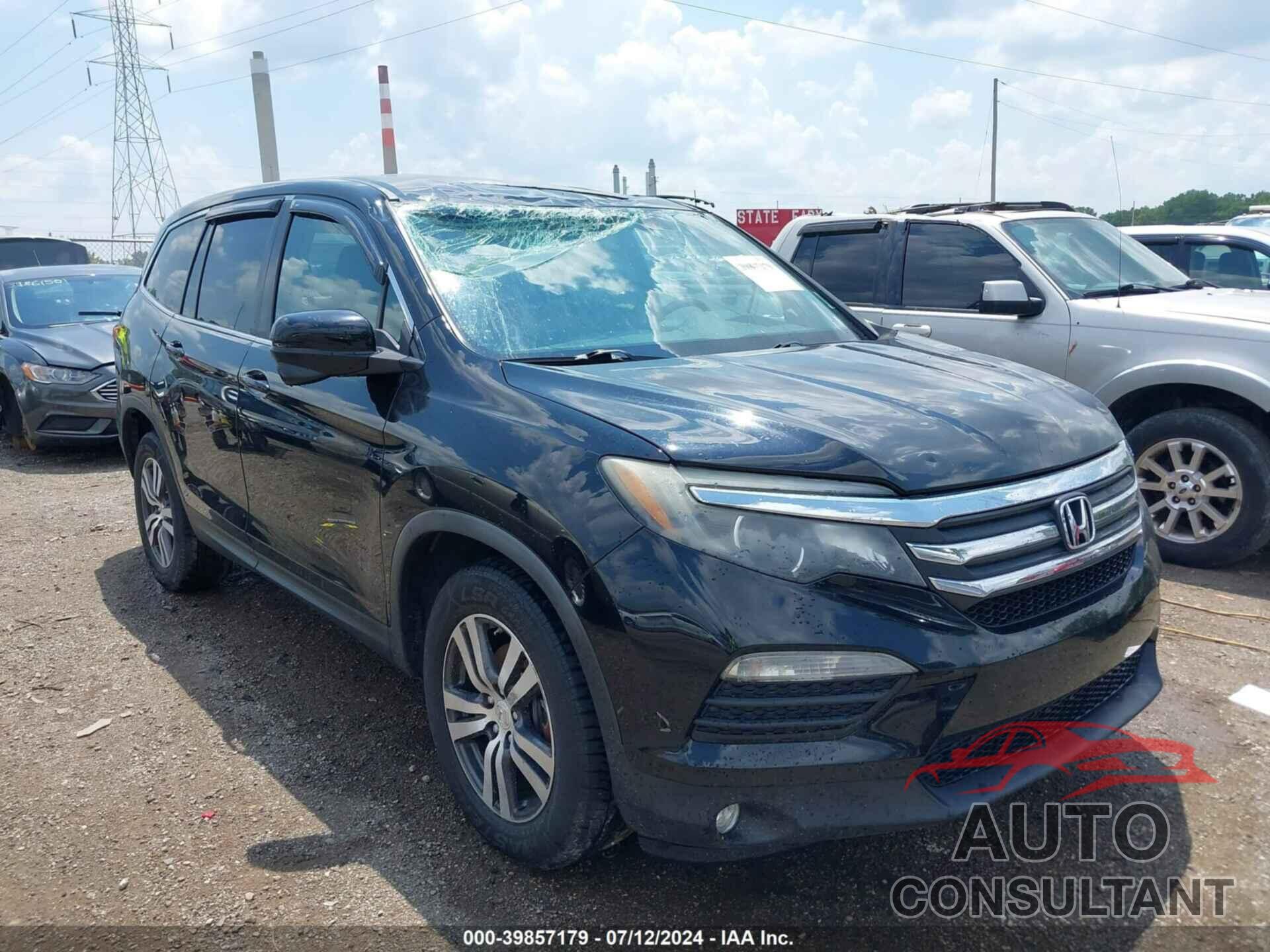 HONDA PILOT 2016 - 5FNYF6H59GB085713