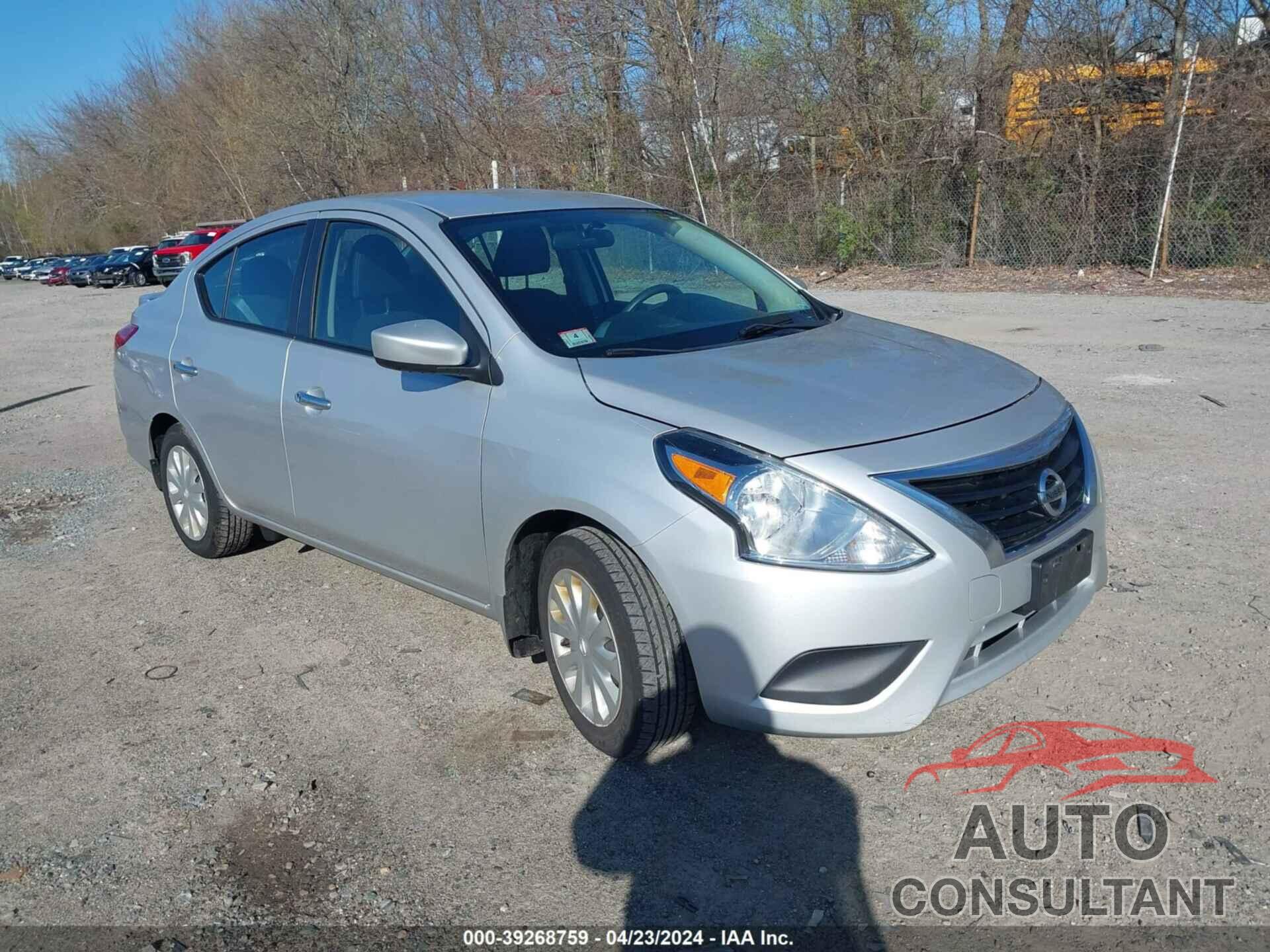 NISSAN VERSA 2017 - 3N1CN7AP2HL902072