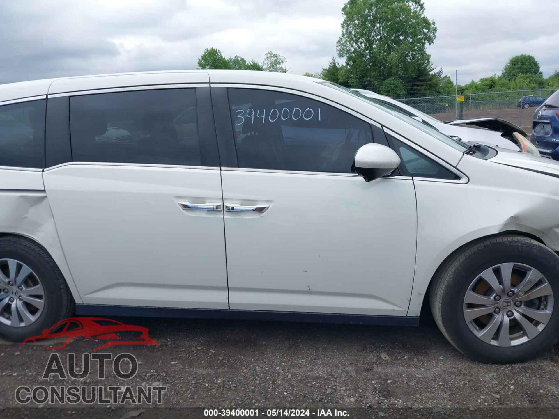 HONDA ODYSSEY 2016 - 5FNRL5H38GB016274
