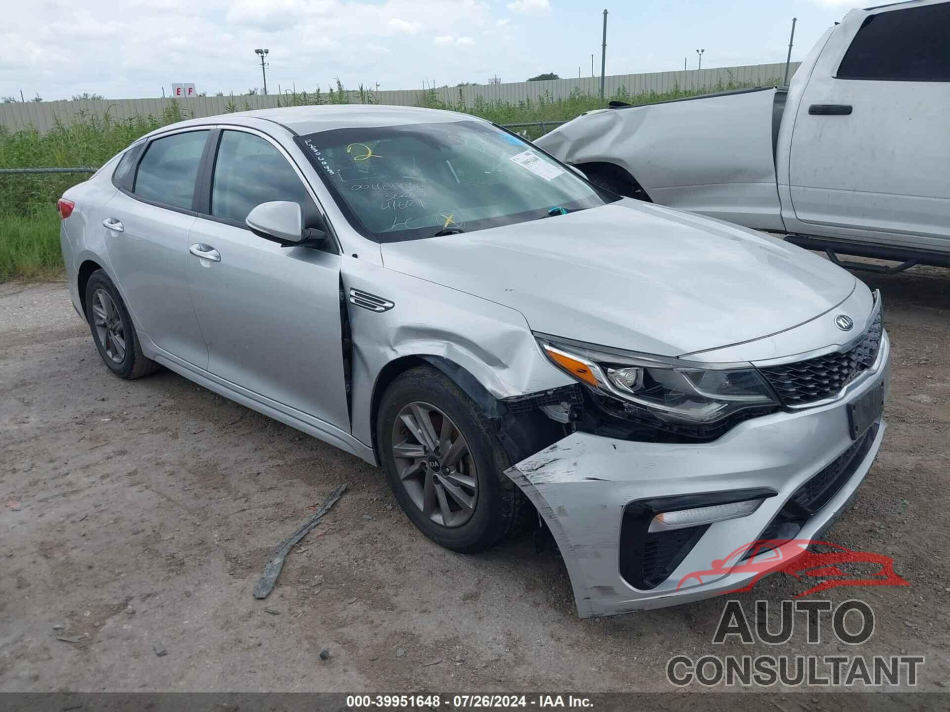 KIA OPTIMA 2020 - 5XXGT4L31LG382867