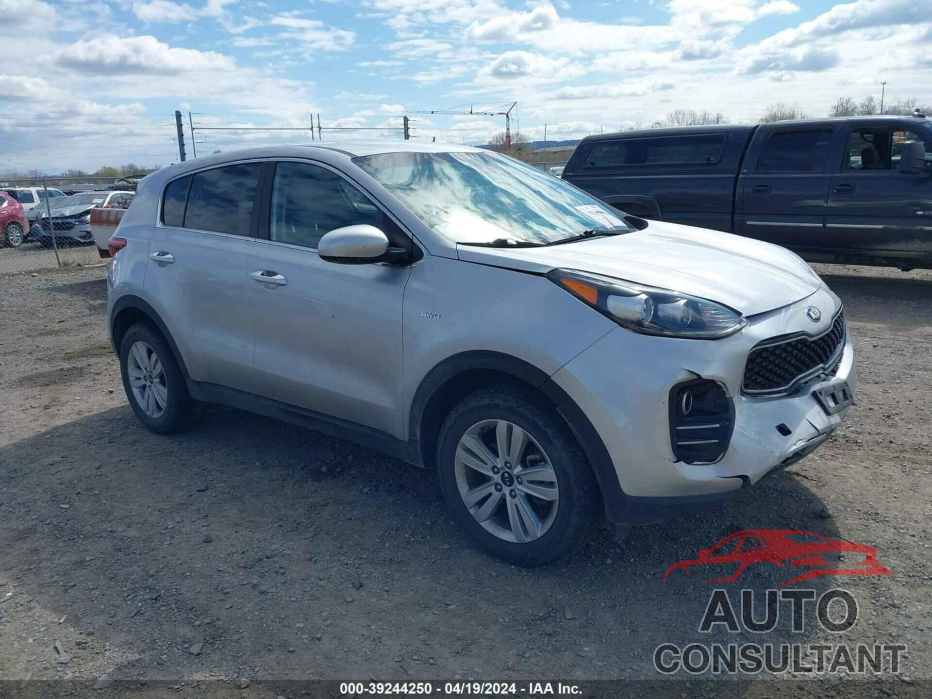 KIA SPORTAGE 2019 - KNDPMCAC4K7518944