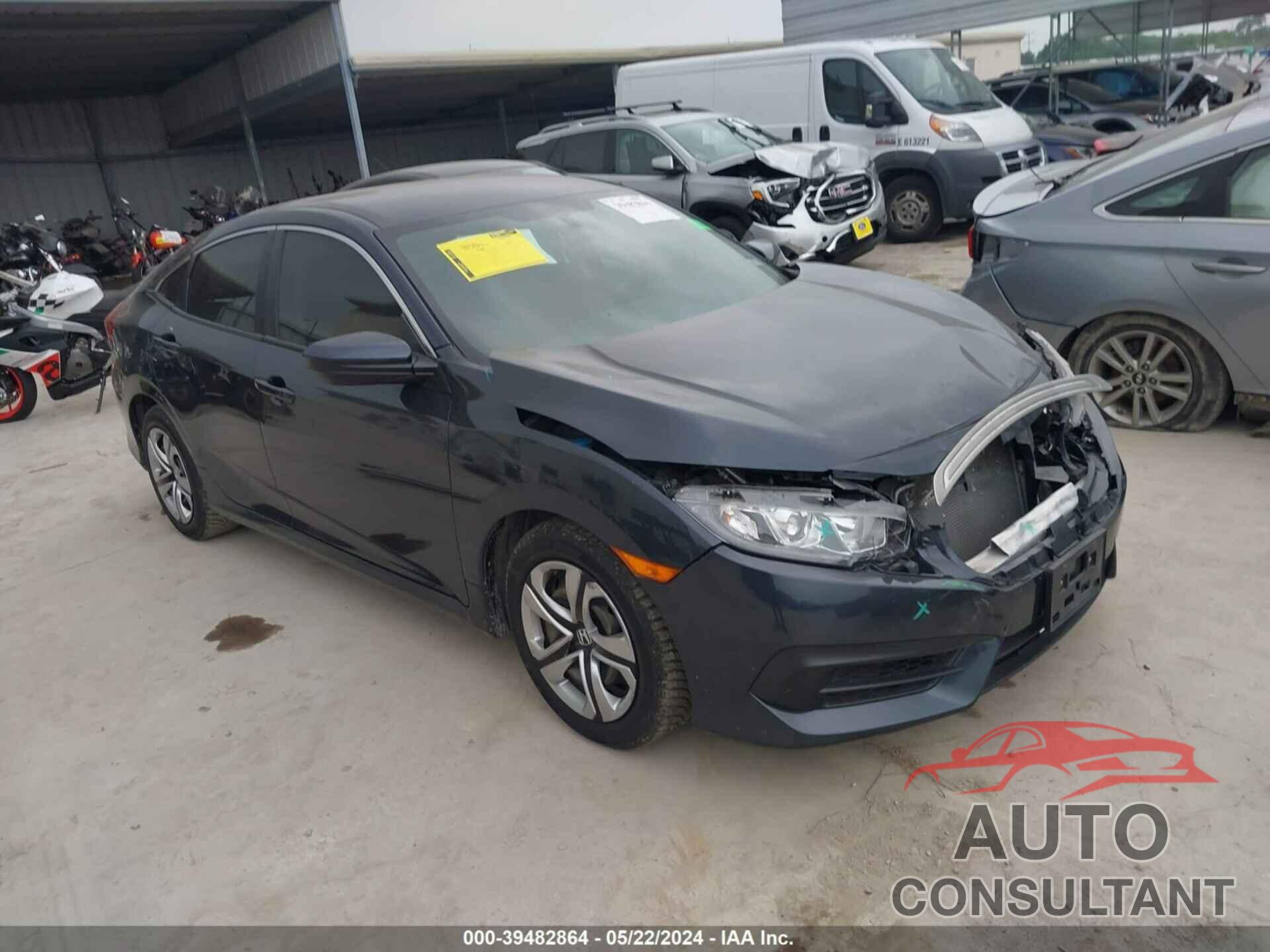 HONDA CIVIC 2017 - 19XFC2F54HE005267